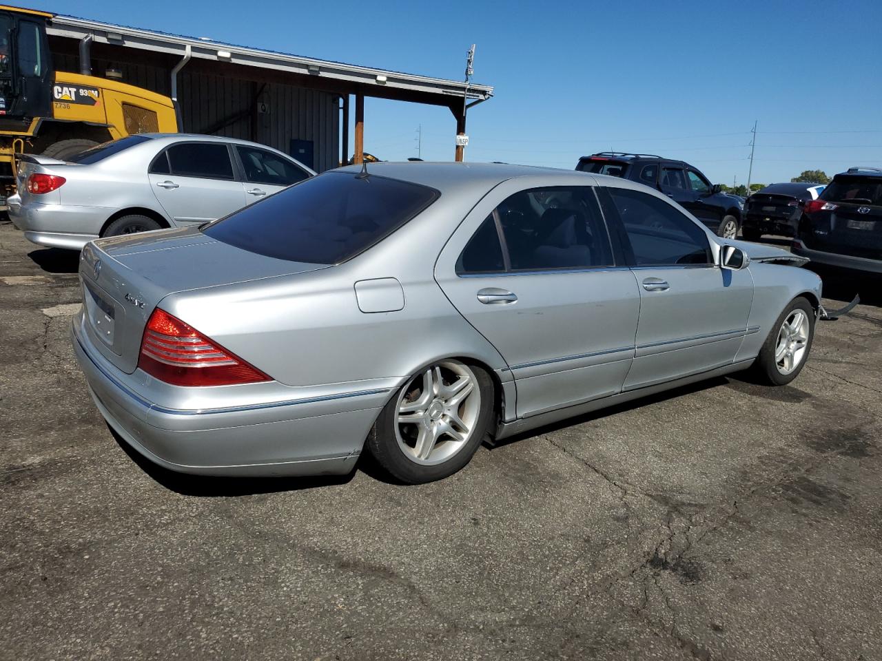 2003 Mercedes-benz S 500 4matic Silver vin: WDBNG84J03A338062