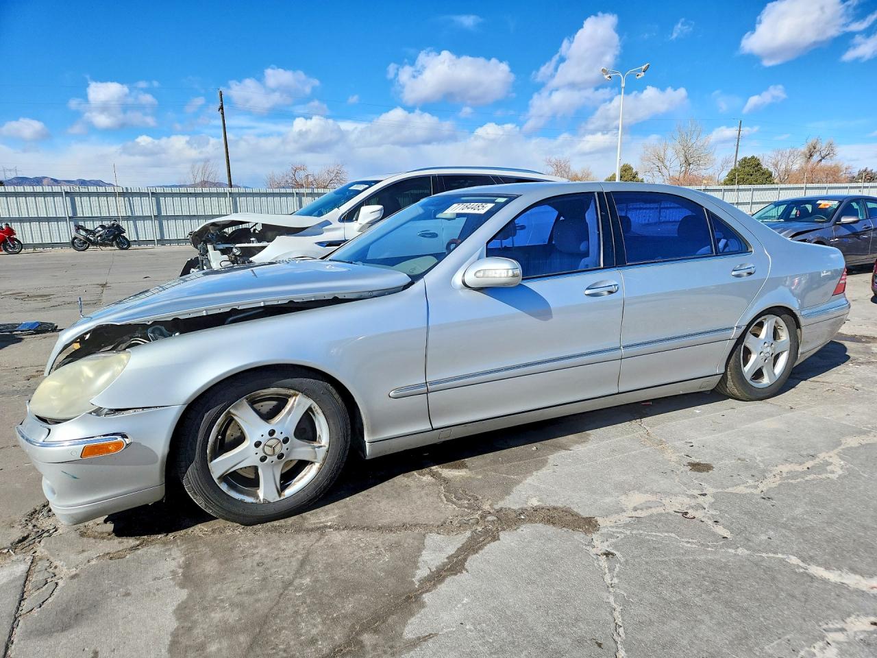 2004 Mercedes Benz S 500 4matic Серебряный vin: WDBNG84J04A410024