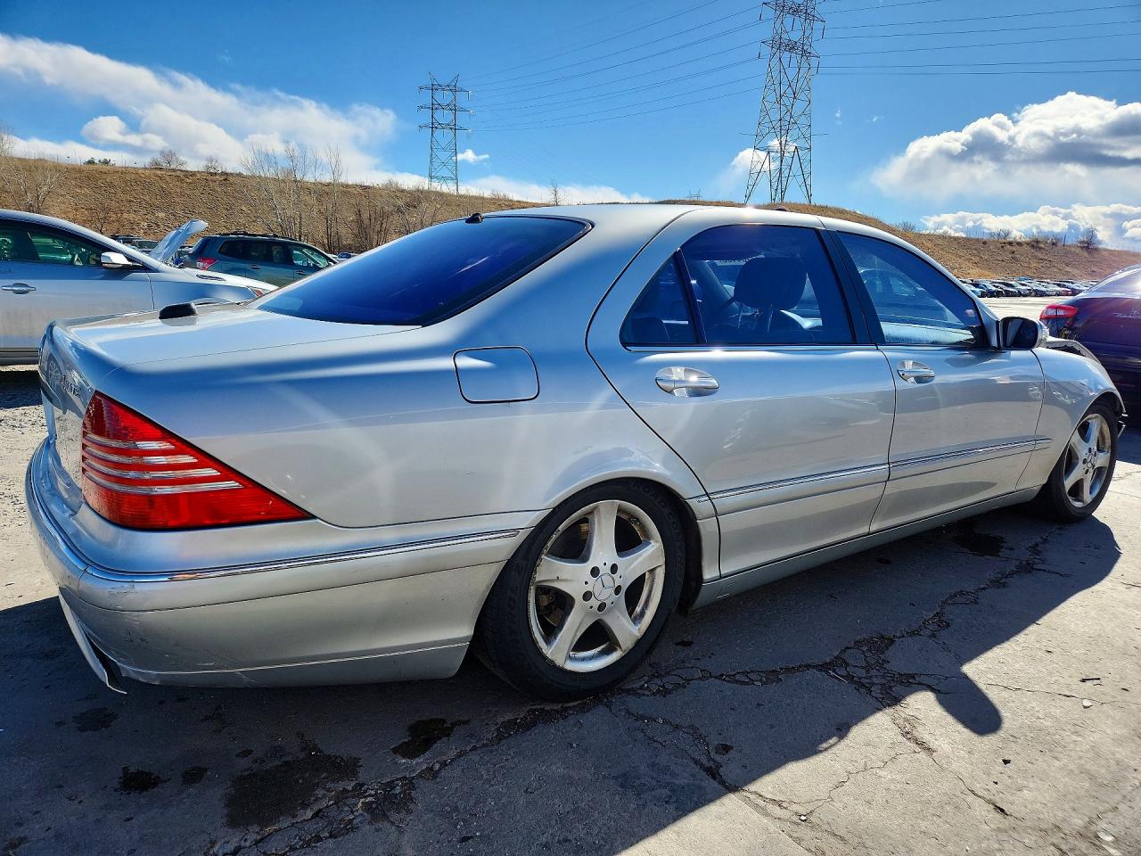 2004 Mercedes Benz S 500 4matic Серебряный vin: WDBNG84J04A410024