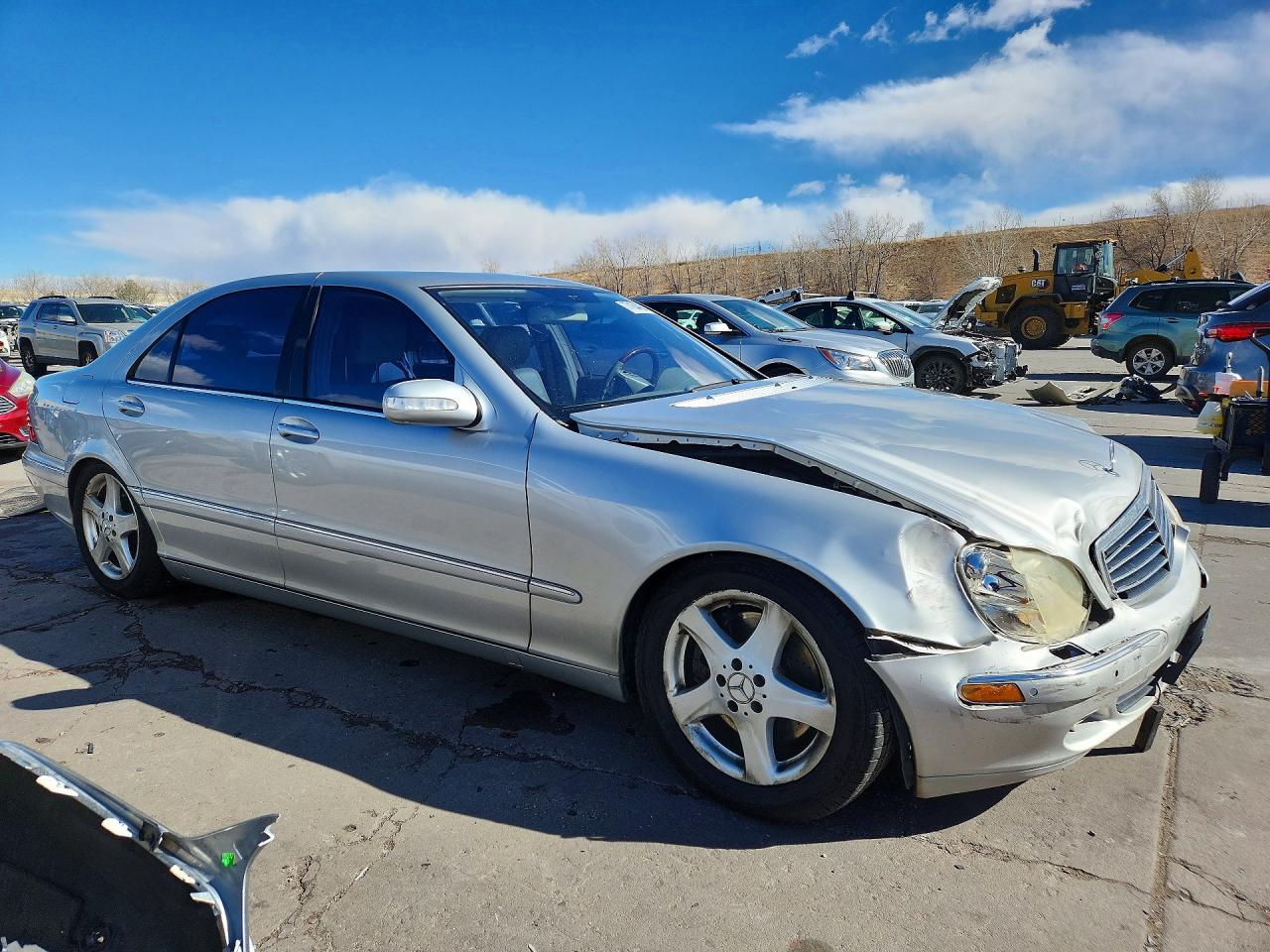 2004 Mercedes Benz S 500 4matic Серебряный vin: WDBNG84J04A410024