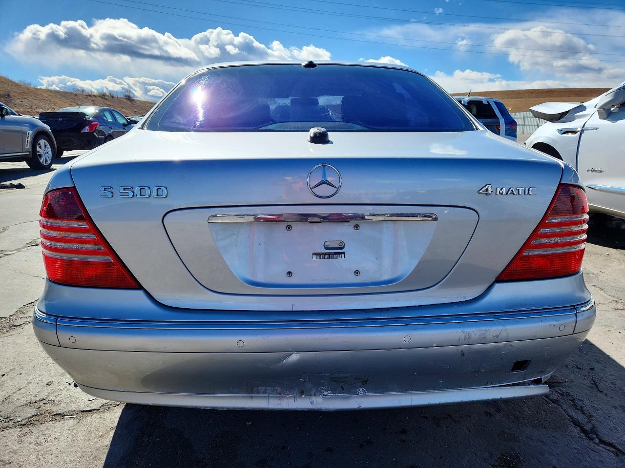 2004 Mercedes Benz S 500 4matic Серебряный vin: WDBNG84J04A410024