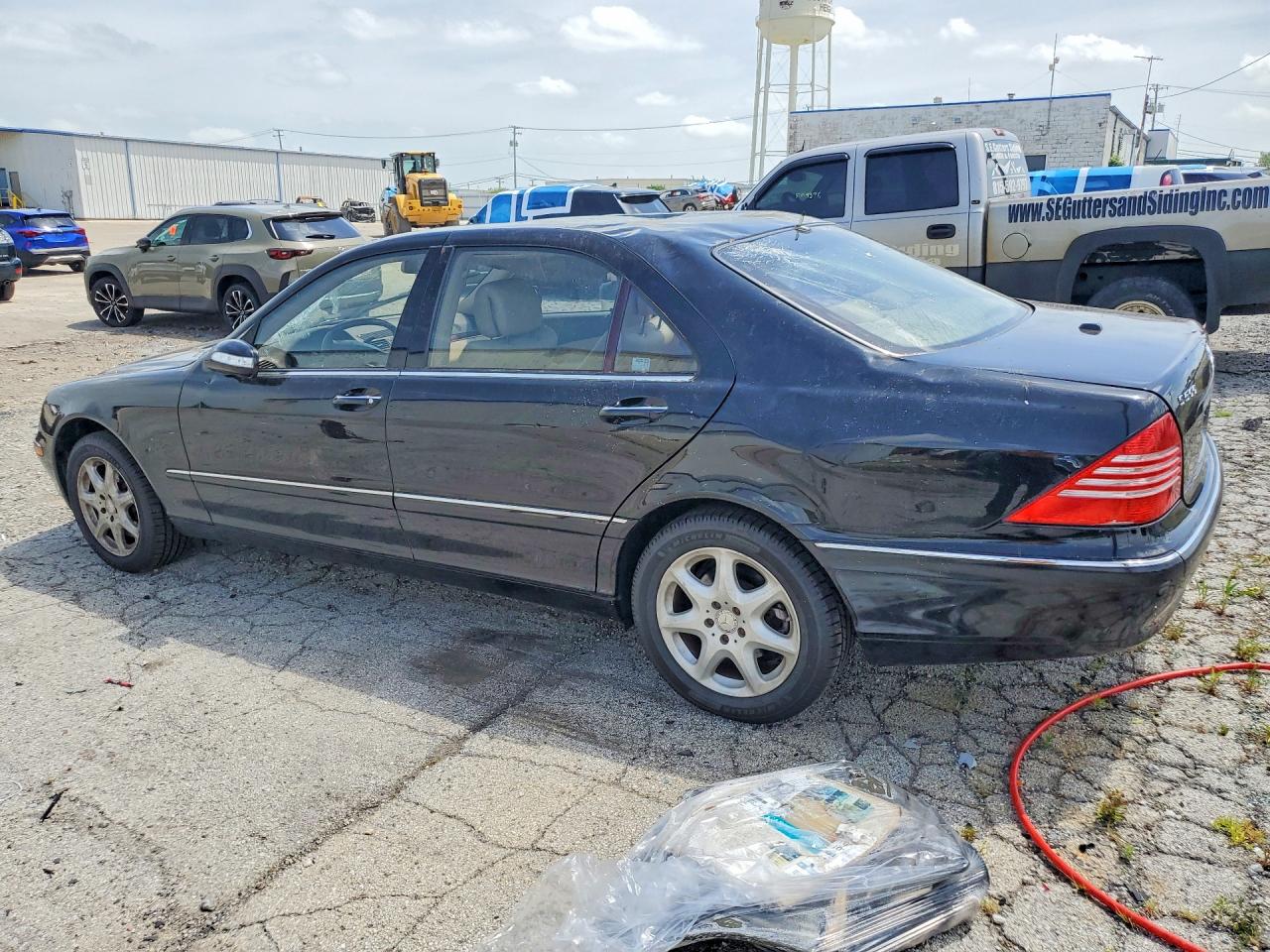 2006 Mercedes-benz S 500 4matic Black vin: WDBNG84J06A467357