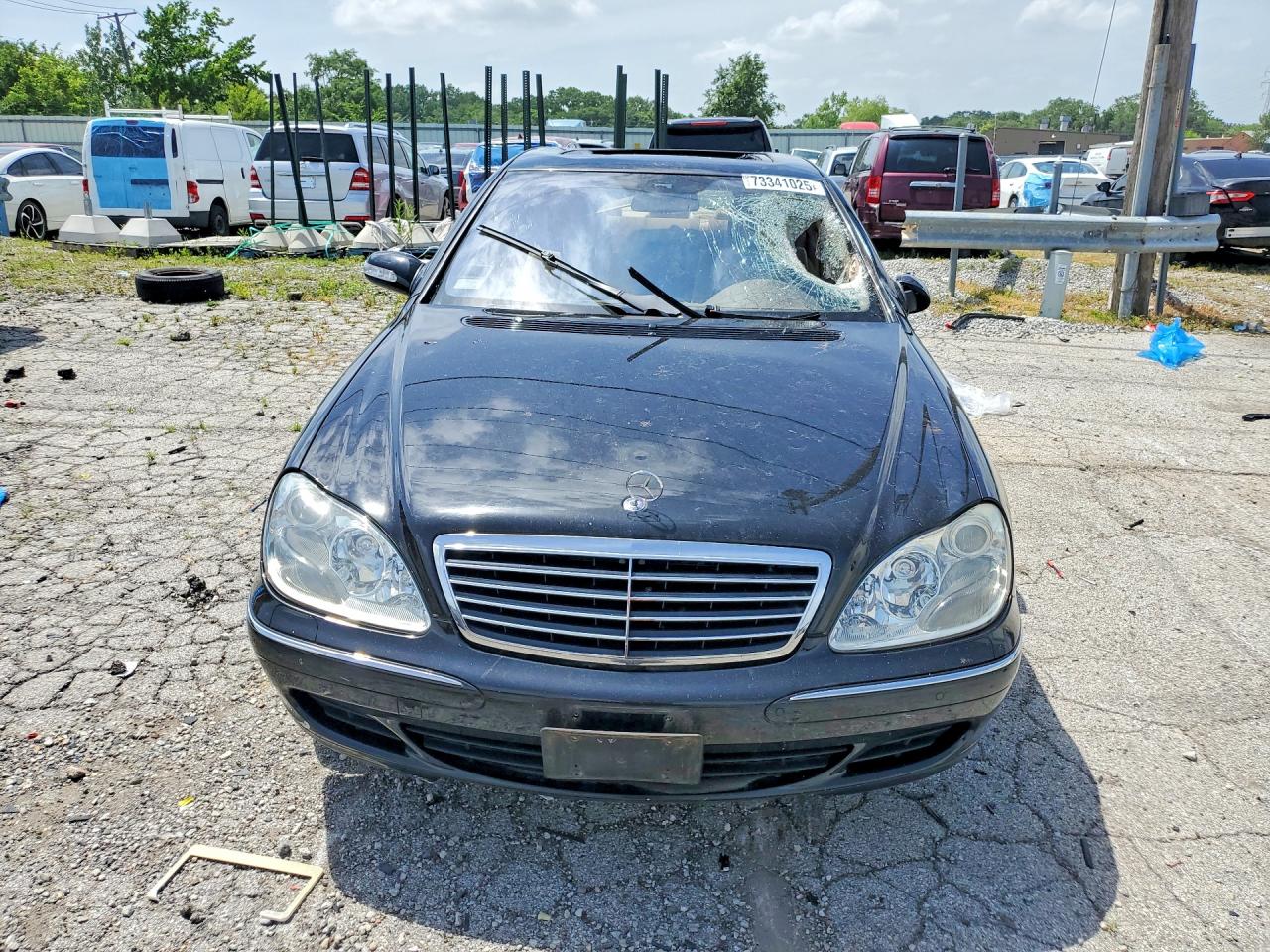 2006 Mercedes-benz S 500 4matic Black vin: WDBNG84J06A467357