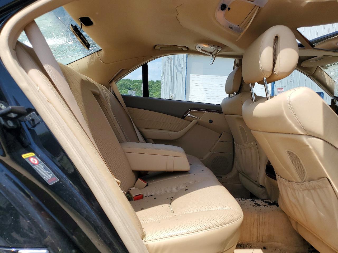 2006 Mercedes-benz S 500 4matic Black vin: WDBNG84J06A467357