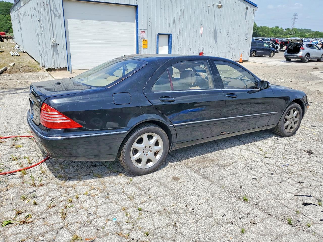 2006 Mercedes-benz S 500 4matic Black vin: WDBNG84J06A467357
