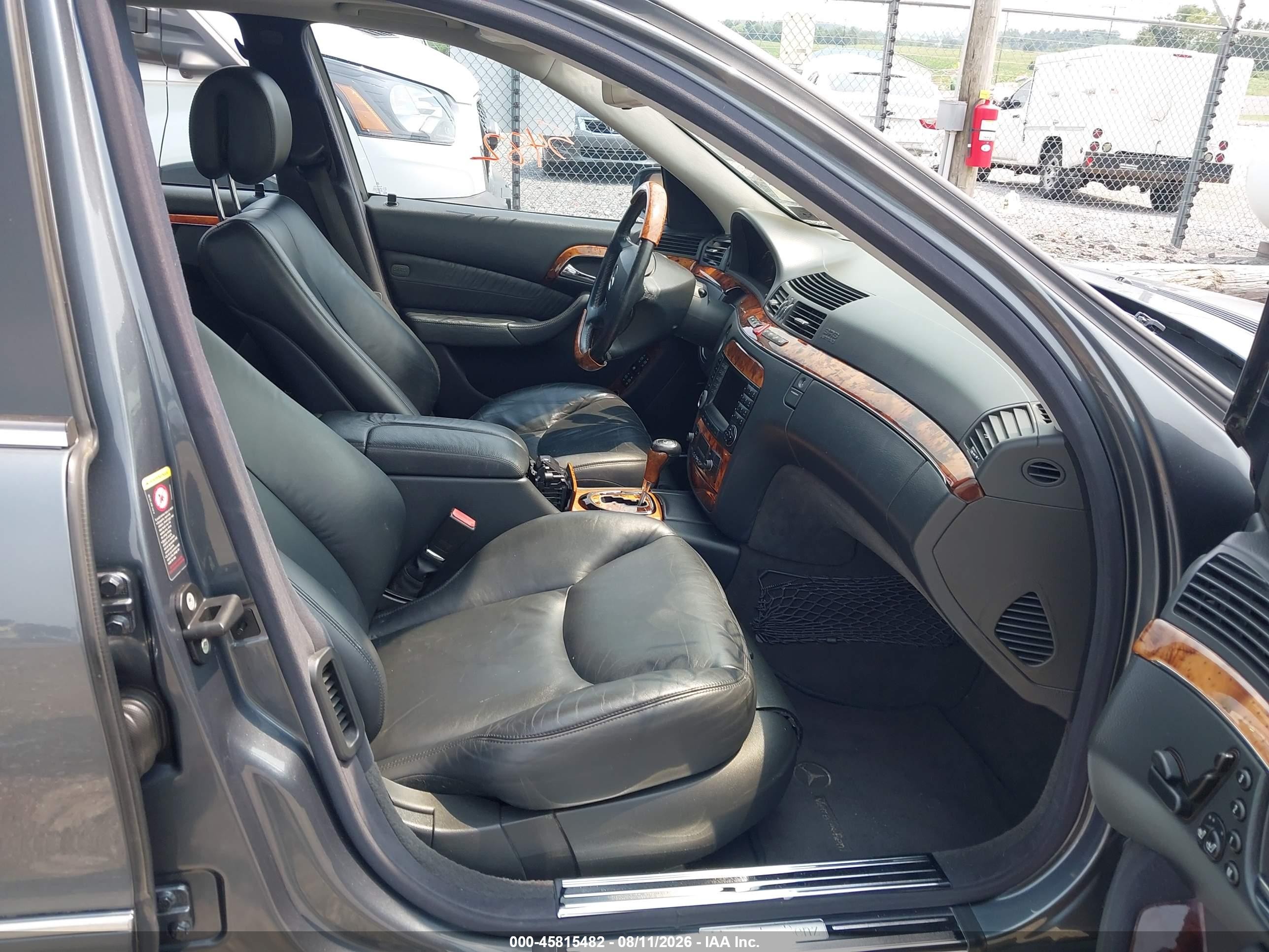 2006 Mercedes-benz S 500 4matic Gray vin: WDBNG84J16A480778