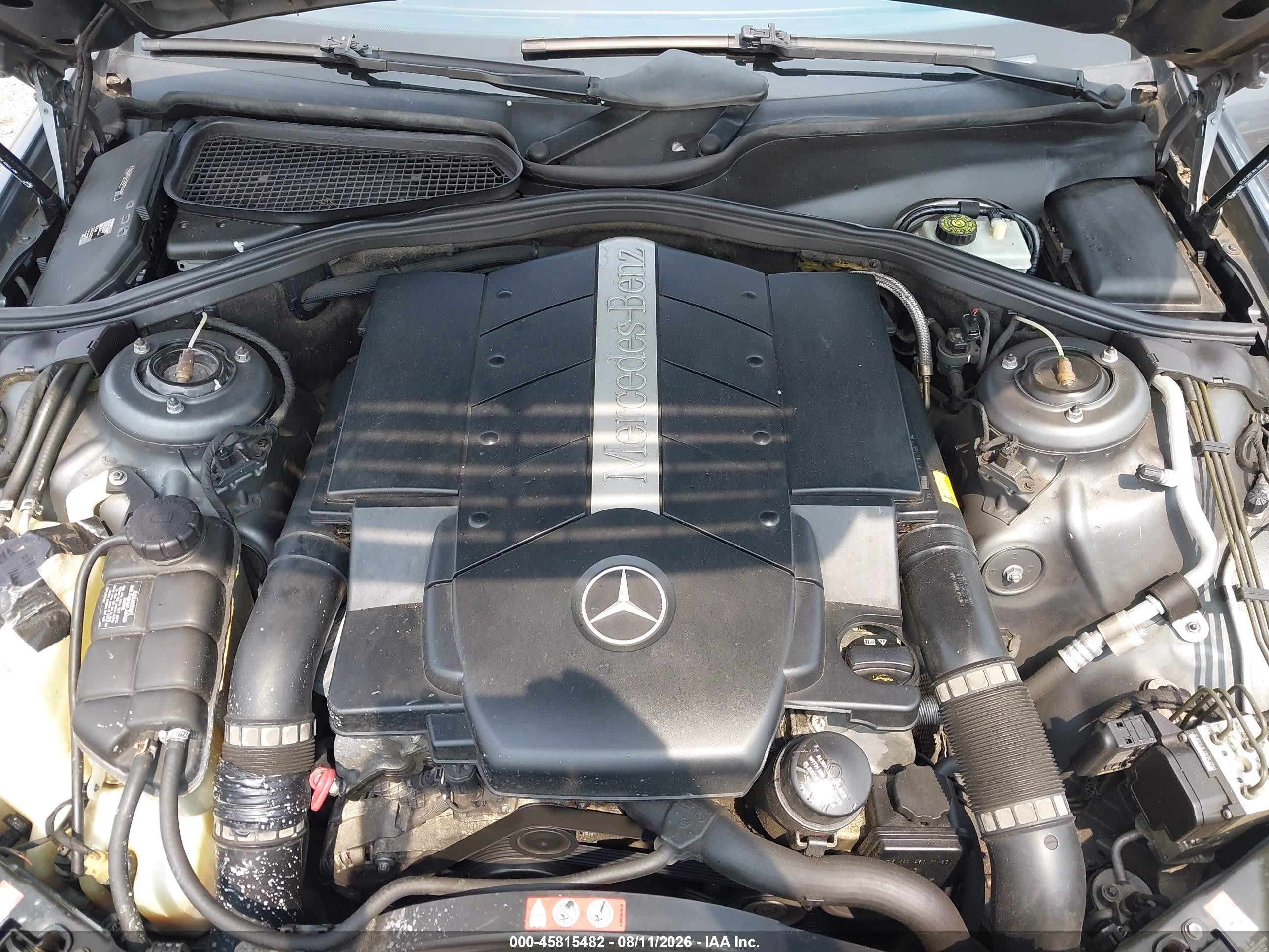 2006 Mercedes-benz S 500 4matic Gray vin: WDBNG84J16A480778