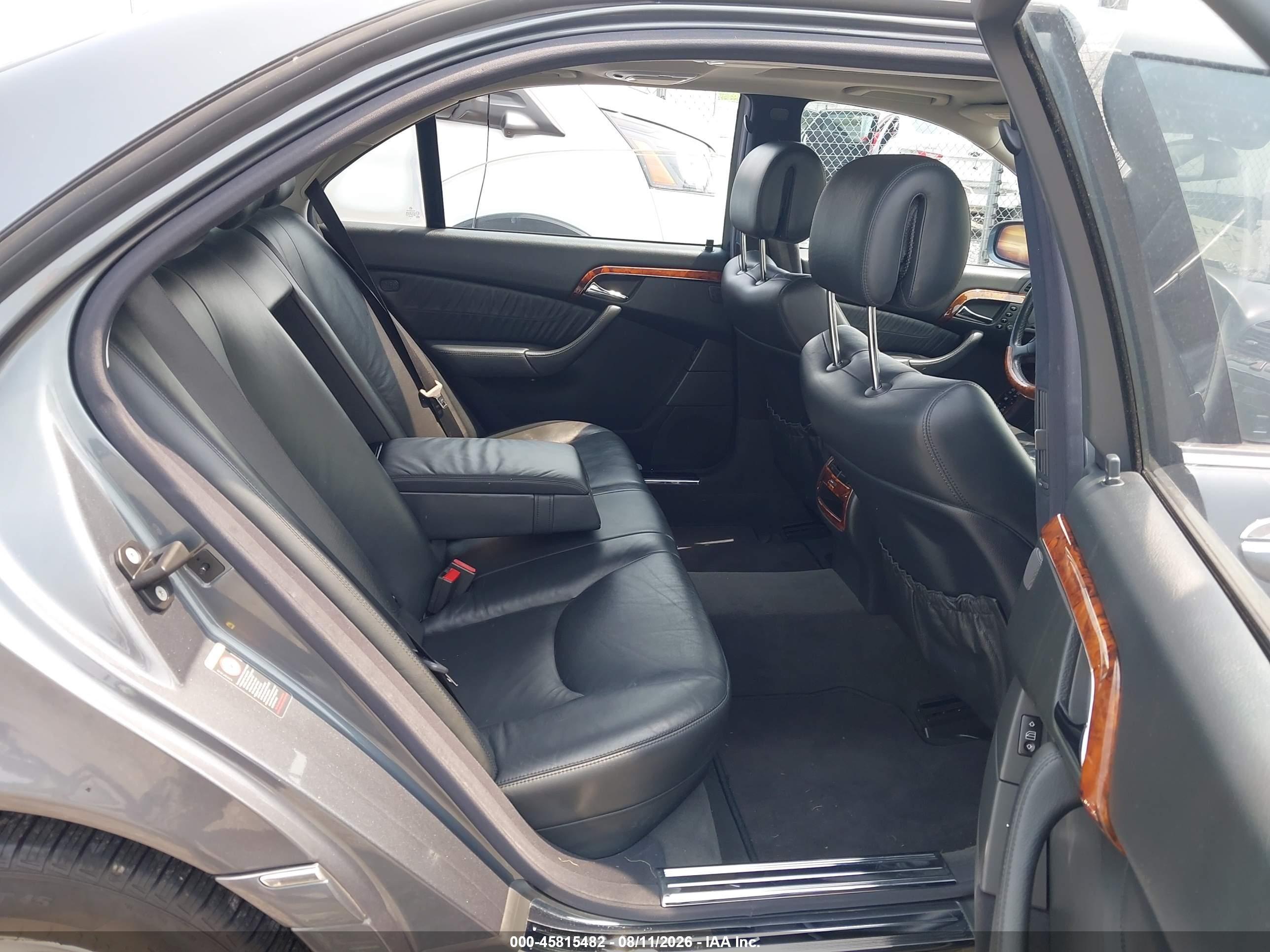 2006 Mercedes-benz S 500 4matic Gray vin: WDBNG84J16A480778