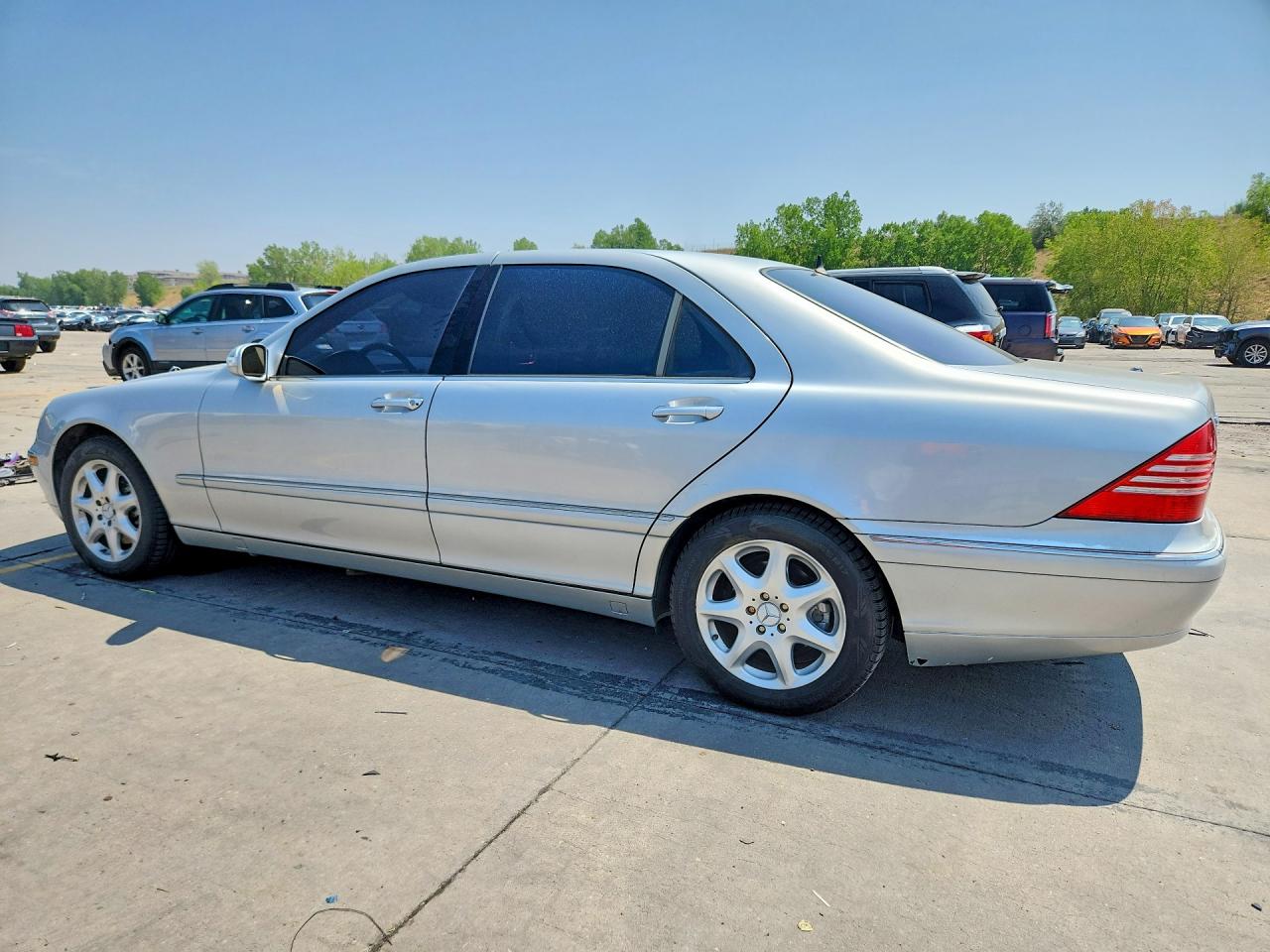 2006 Mercedes-benz S 500 4matic Silver vin: WDBNG84J26A470695