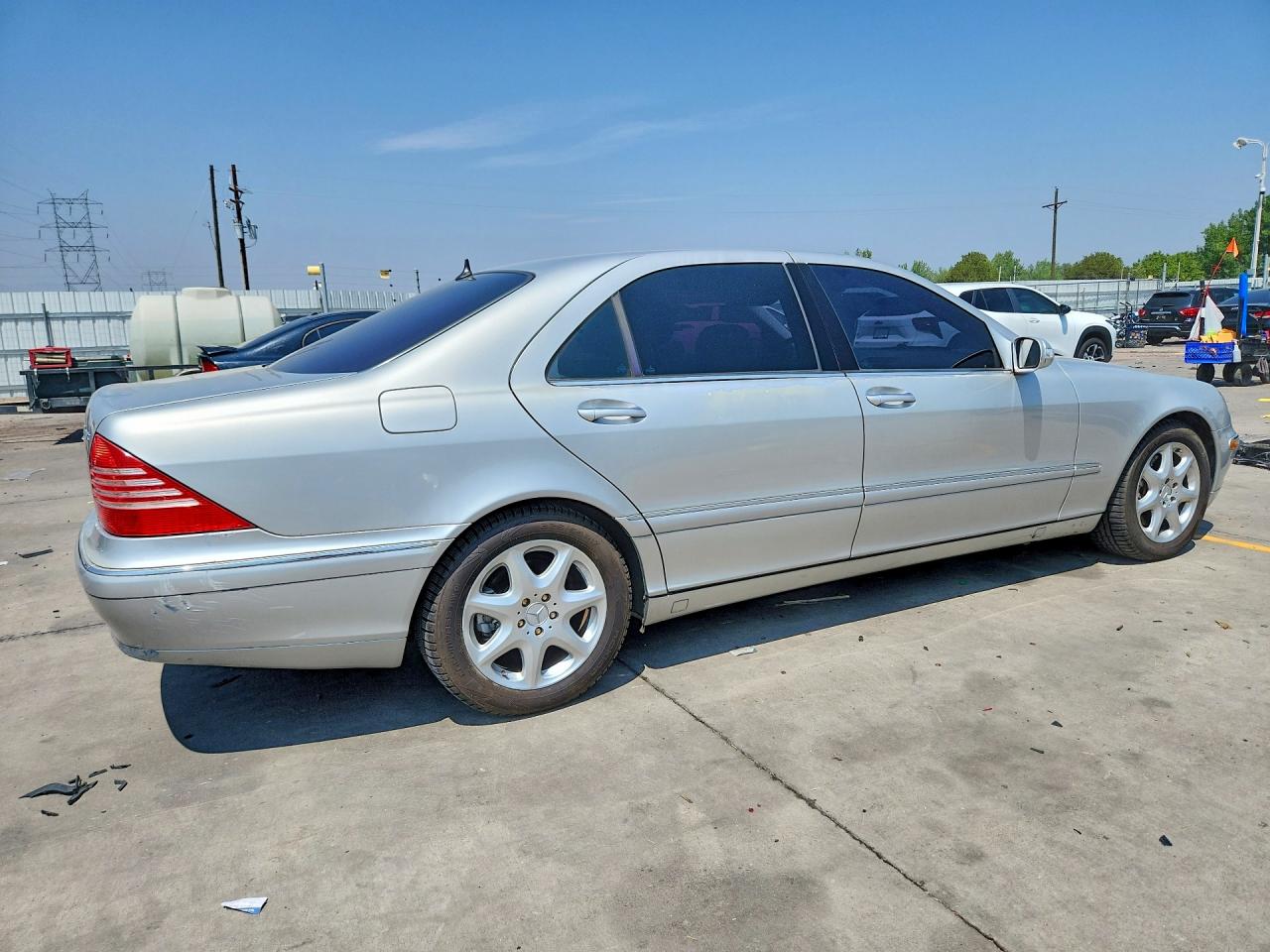 2006 Mercedes-benz S 500 4matic Silver vin: WDBNG84J26A470695