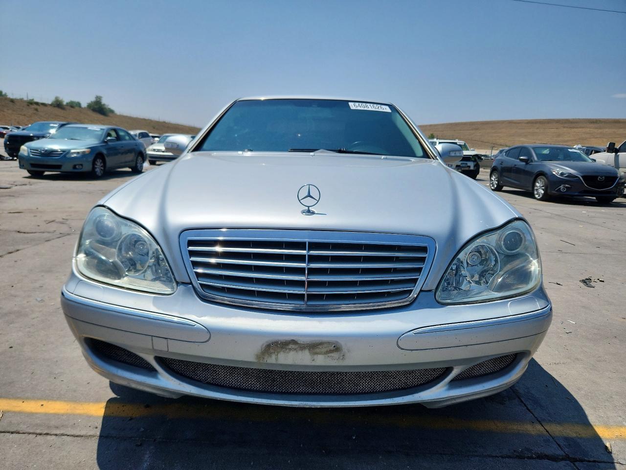 2006 Mercedes-benz S 500 4matic Silver vin: WDBNG84J26A470695
