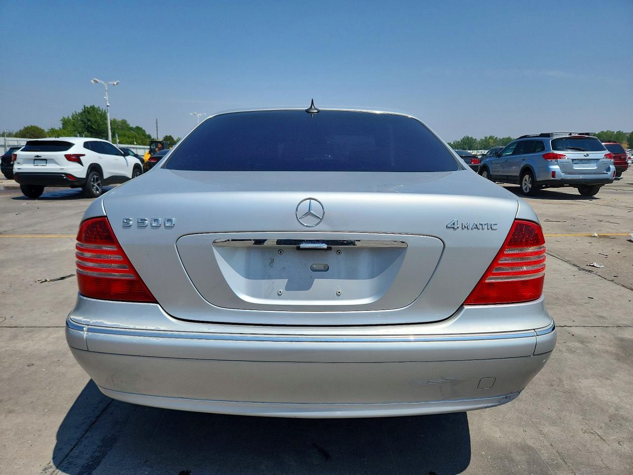 2006 Mercedes-benz S 500 4matic Silver vin: WDBNG84J26A470695