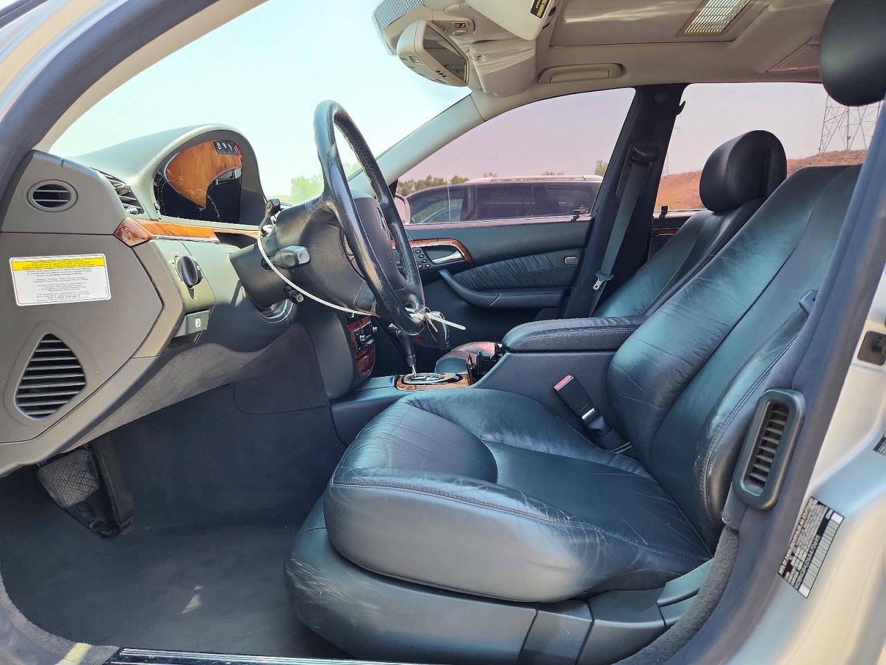 2006 Mercedes-benz S 500 4matic Silver vin: WDBNG84J26A470695