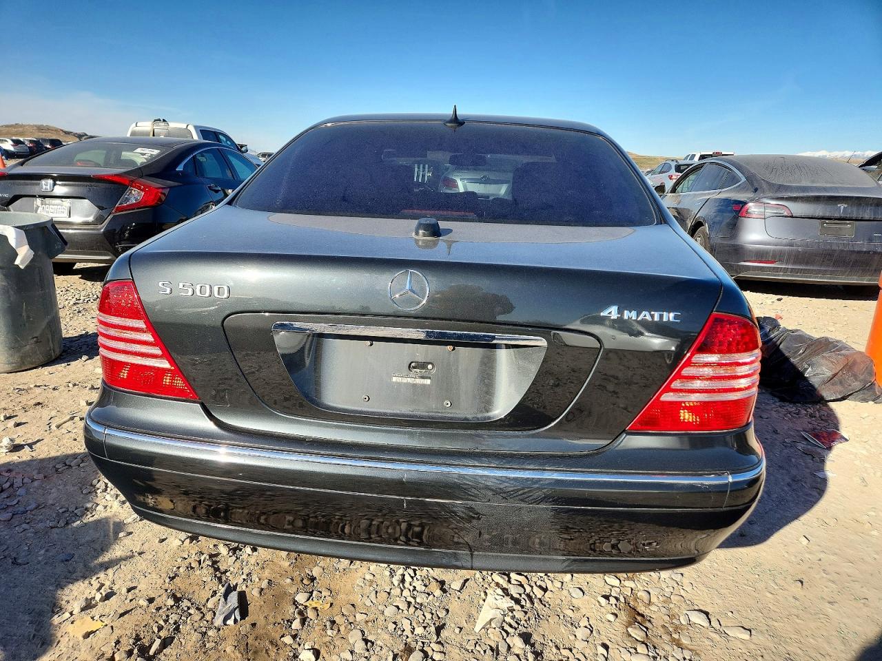 2004 Mercedes-benz S 500 4matic Угольный vin: WDBNG84J44A399853
