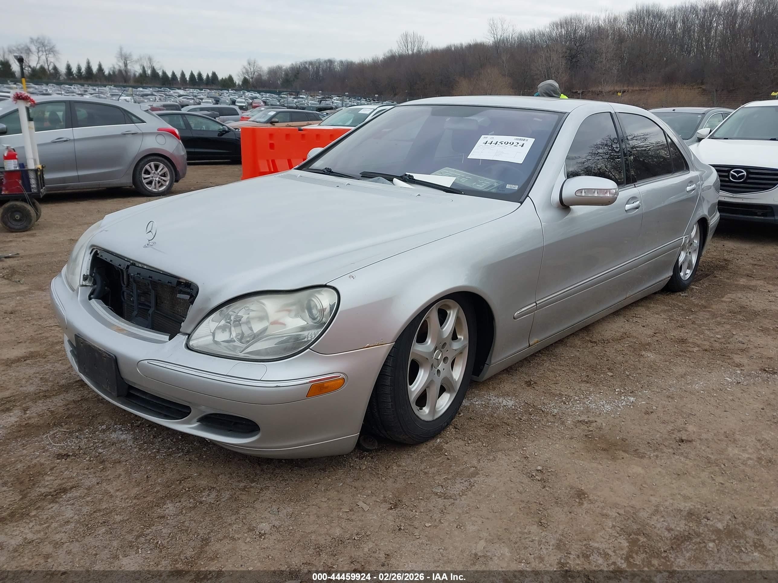 2006 Mercedes-benz S 500 4matic Серебряный vin: WDBNG84J46A481746