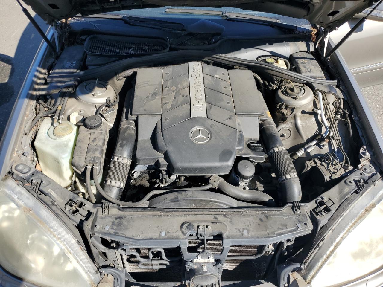 2004 Mercedes-benz S 500 4matic Бежевый vin: WDBNG84J54A393012