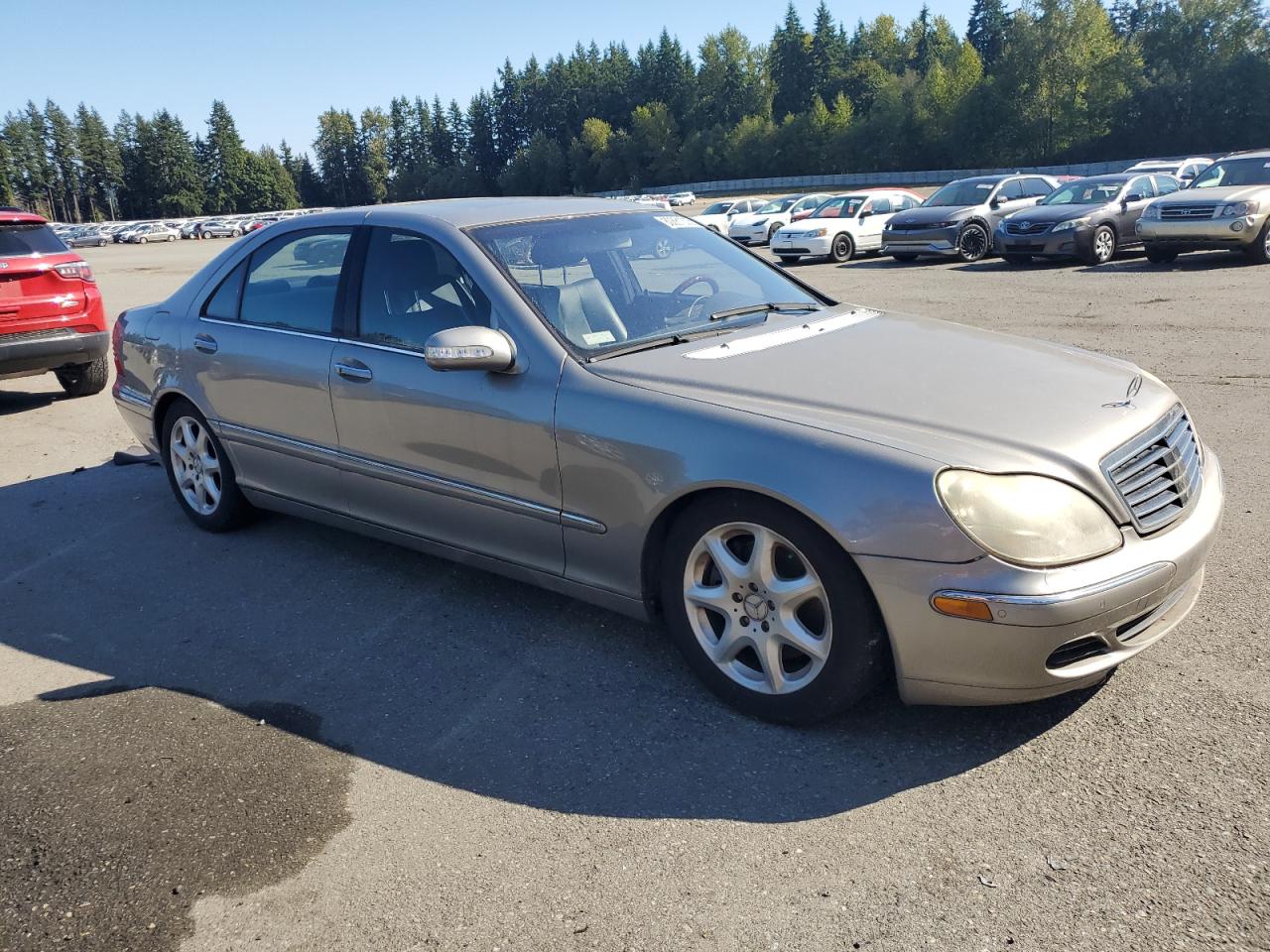 2004 Mercedes-benz S 500 4matic Бежевый vin: WDBNG84J54A393012