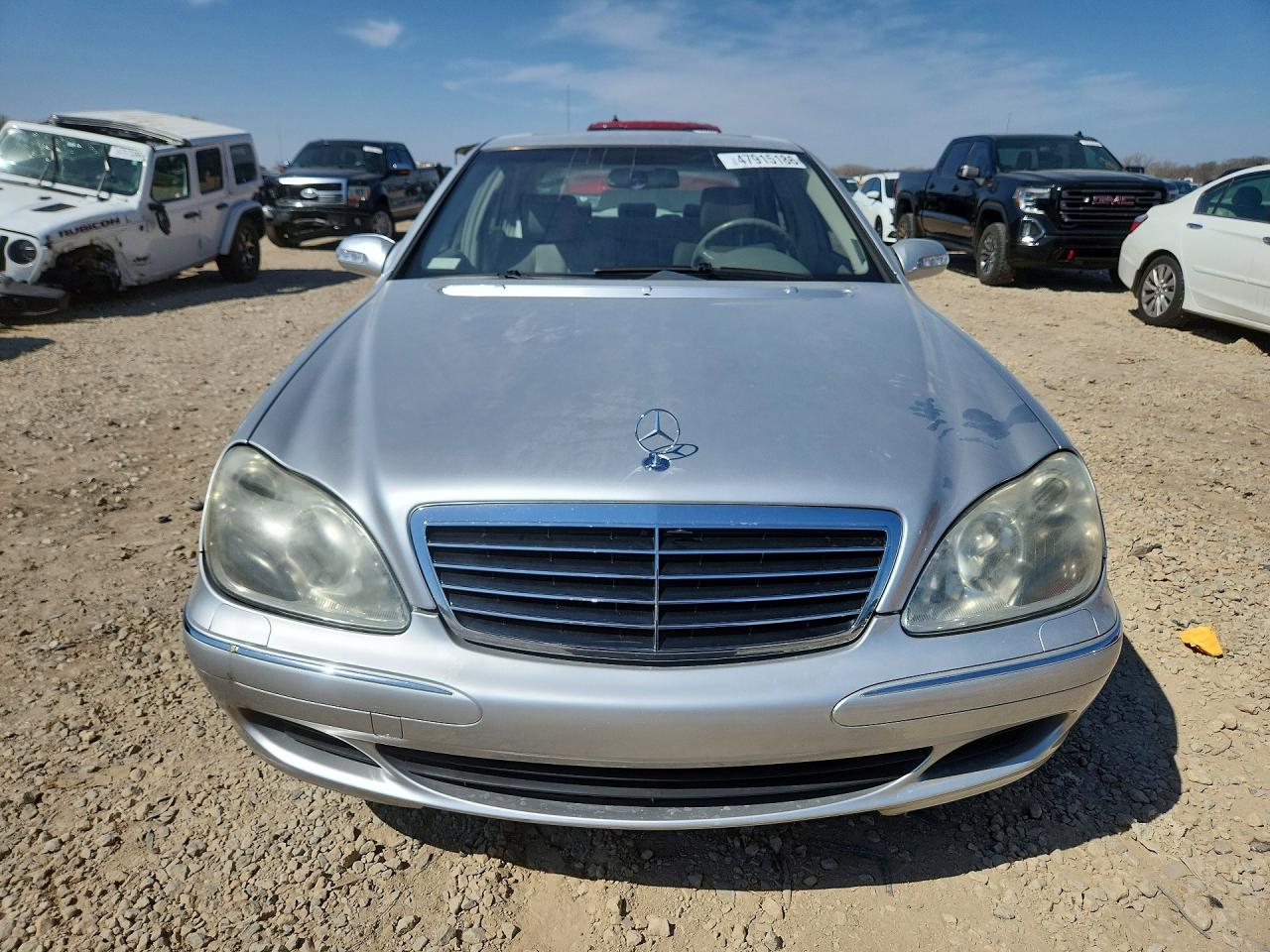 2004 Mercedes Benz 500 Silver vin: WDBNG84J54A406888