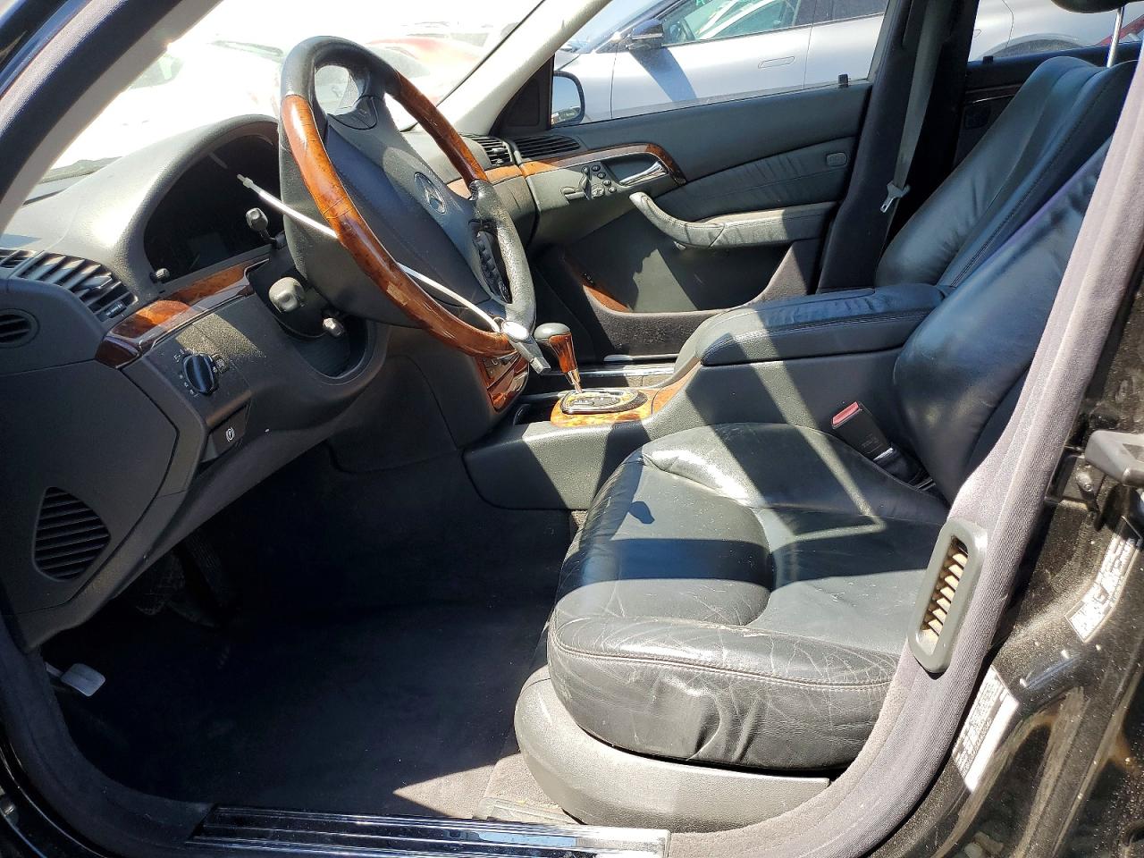 2004 Mercedes-benz S 500 4matic Black vin: WDBNG84J54A430060