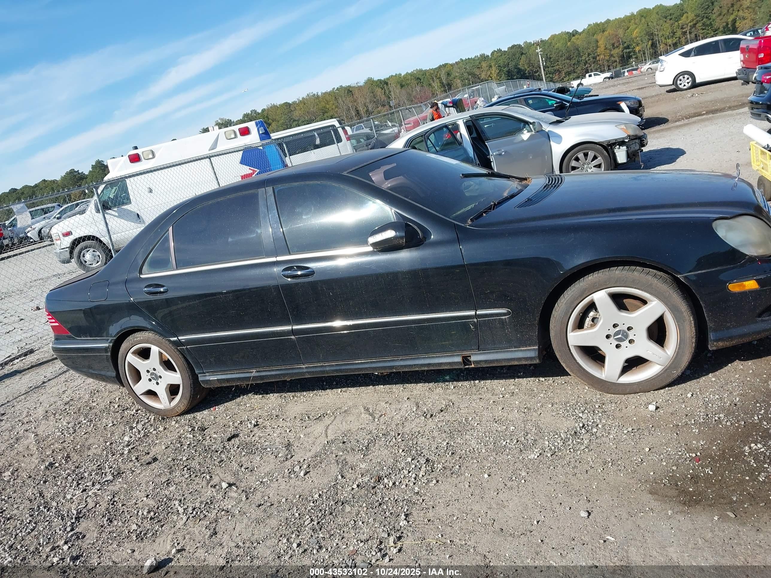 2006 Mercedes-benz S 500 4matic Черный vin: WDBNG84J66A472496
