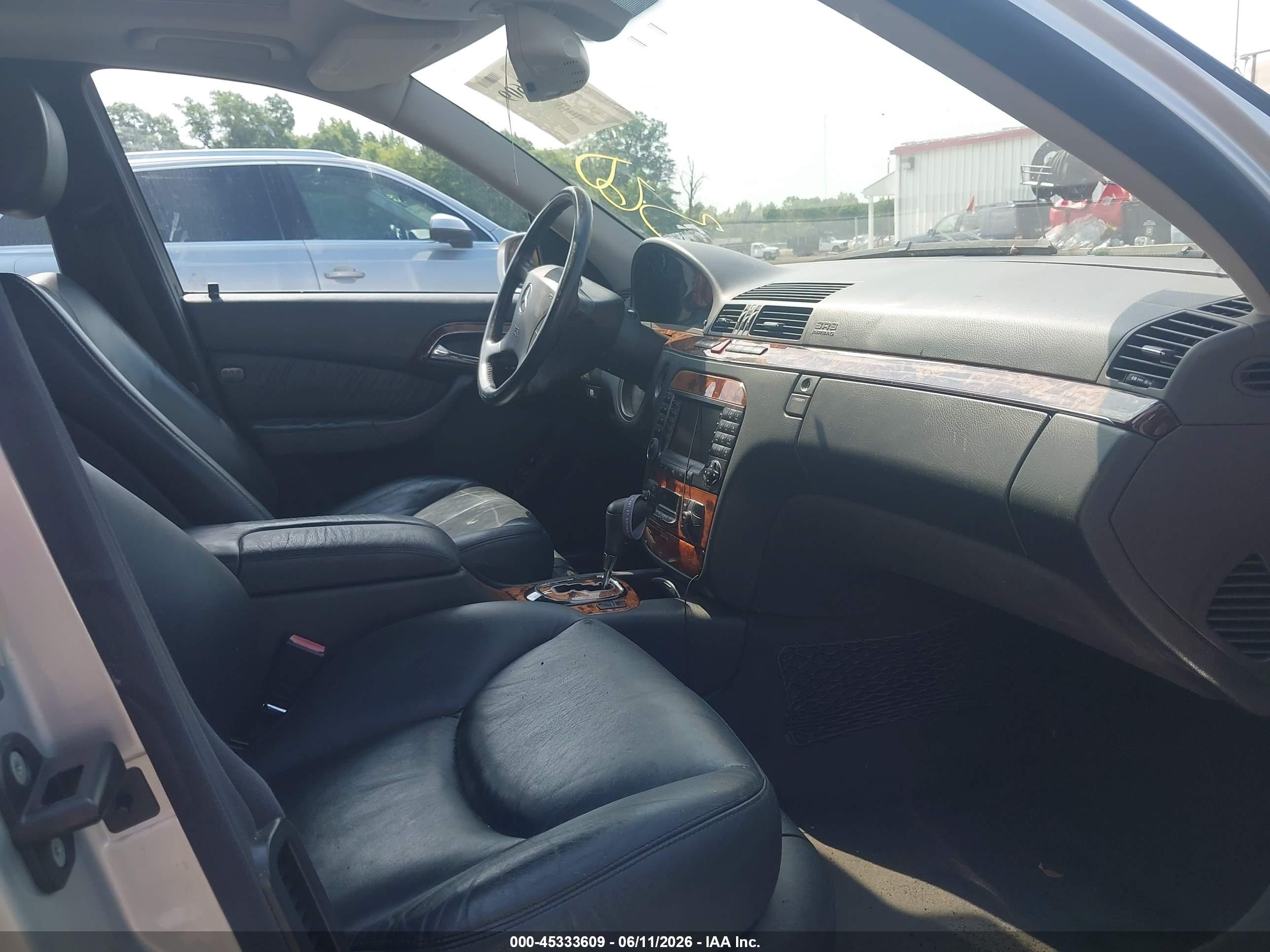 2004 Mercedes-benz S 500 4matic Silver vin: WDBNG84J74A427645