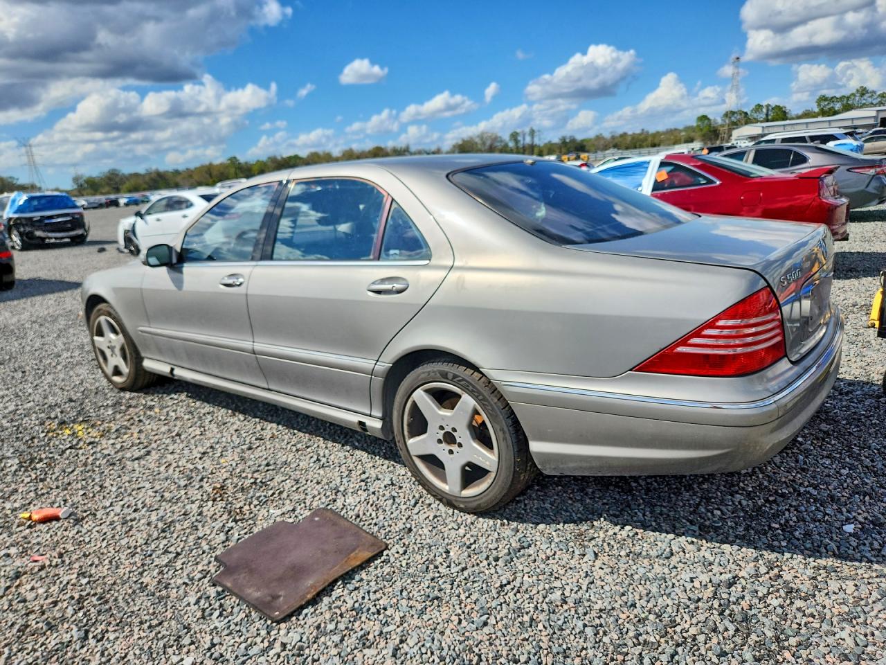 2004 Mercedes-benz S 500 4matic Gold vin: WDBNG84J84A402480