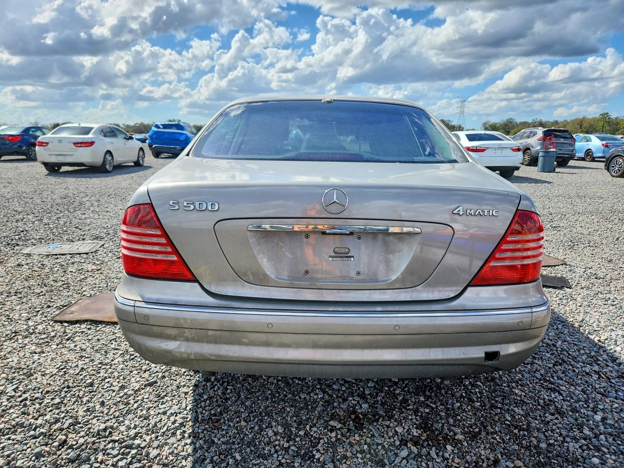 2004 Mercedes-benz S 500 4matic Gold vin: WDBNG84J84A402480