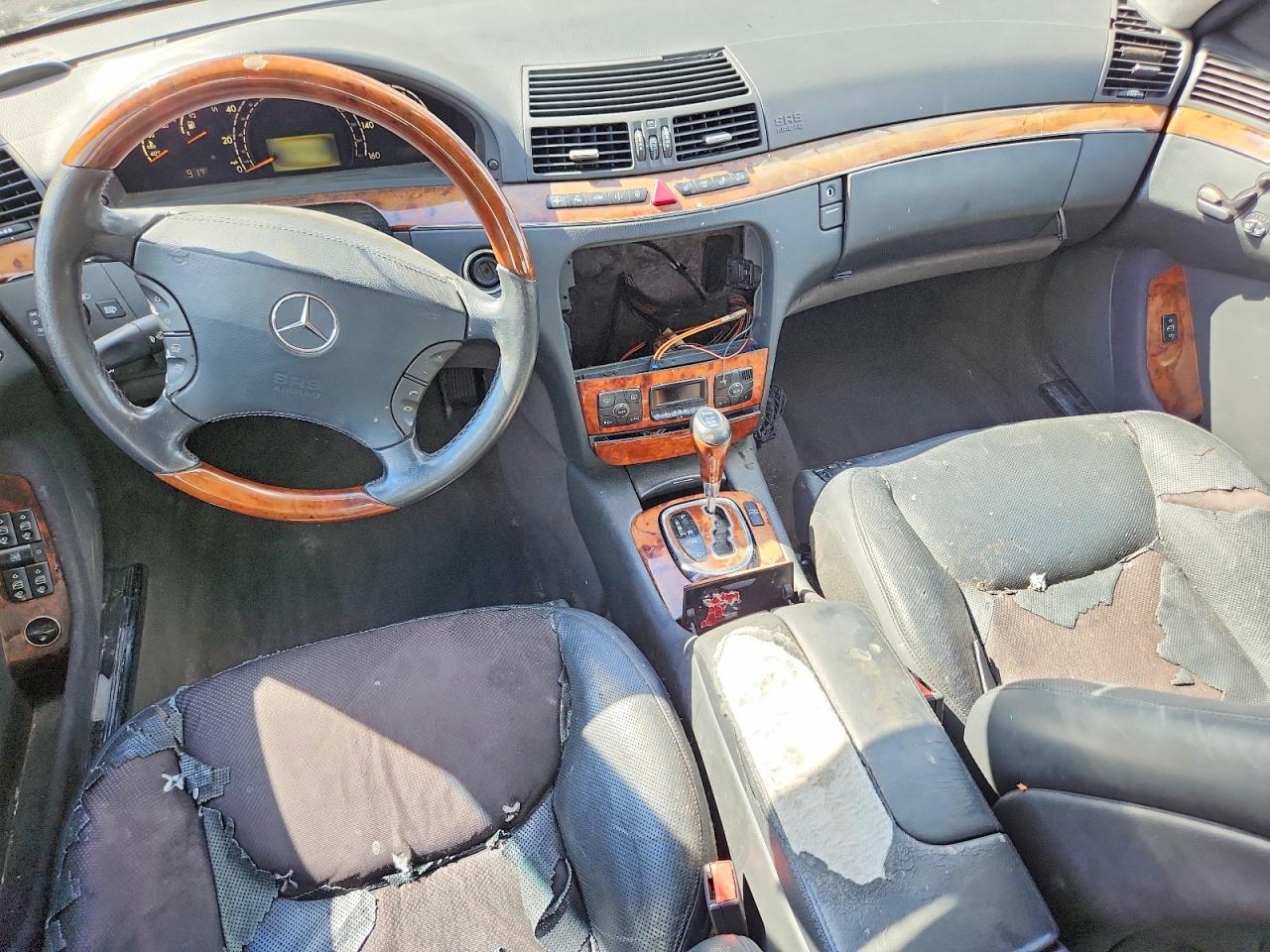 2004 Mercedes-benz S 500 4matic Gold vin: WDBNG84J84A402480
