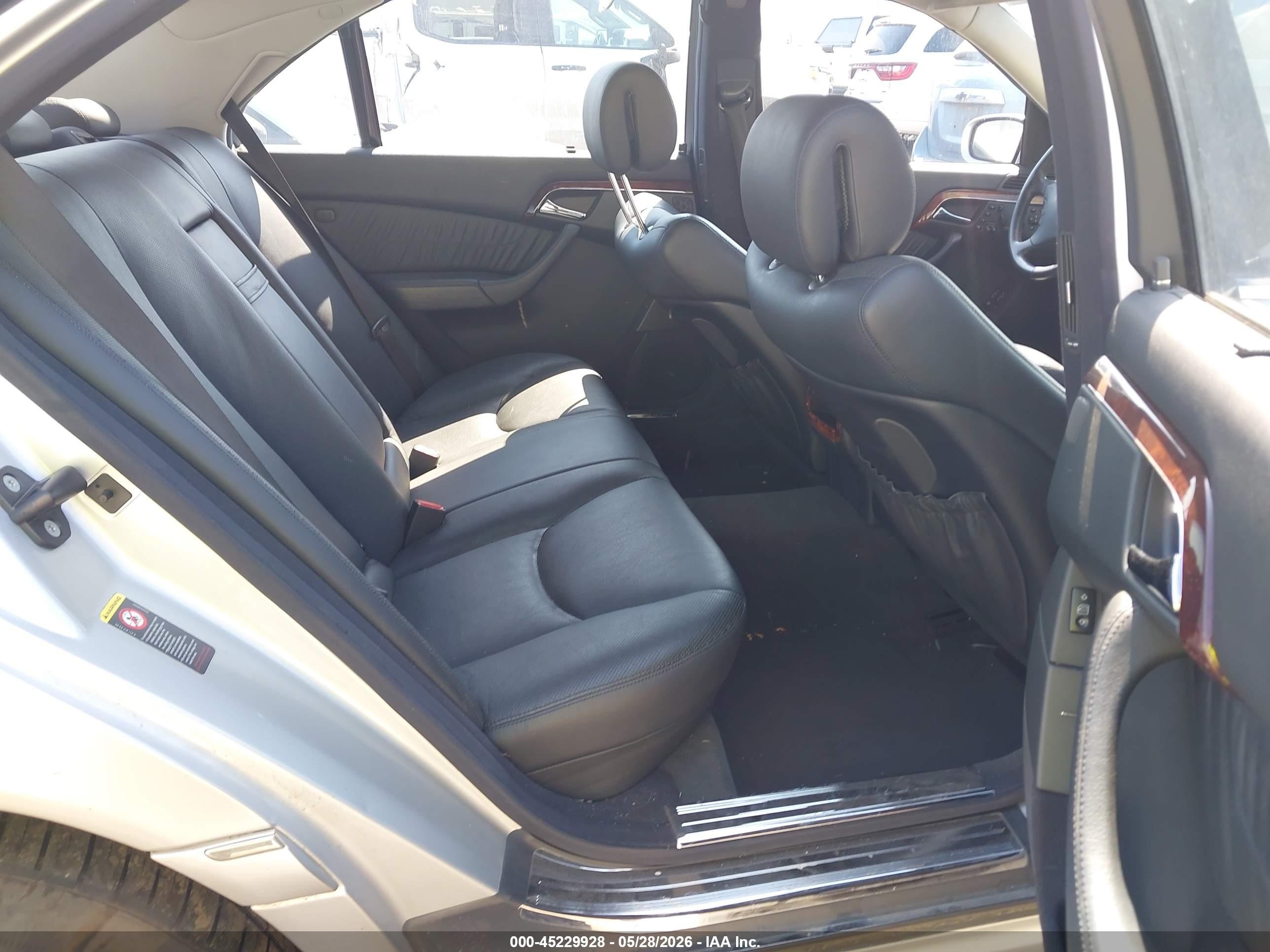 2003 Mercedes-benz S 500   Silver vin: WDBNG84J93A372596