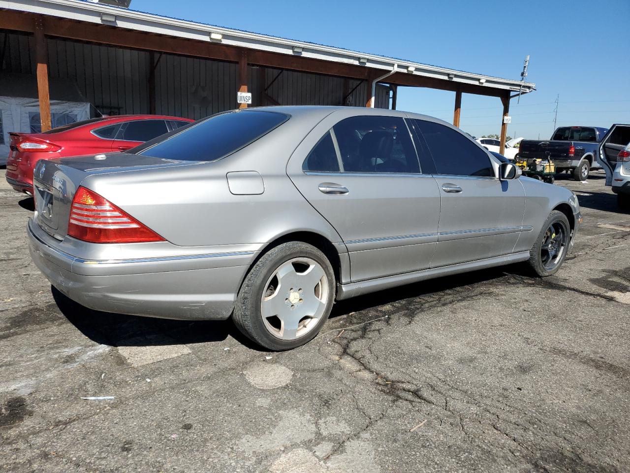 2004 Mercedes-benz S 500 4matic Серебряный vin: WDBNG84J94A425959