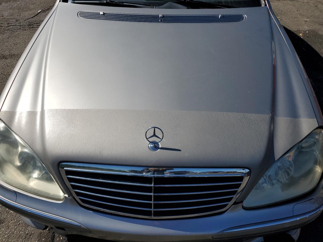 2004 Mercedes-benz S 500 4matic Серебряный vin: WDBNG84J94A425959