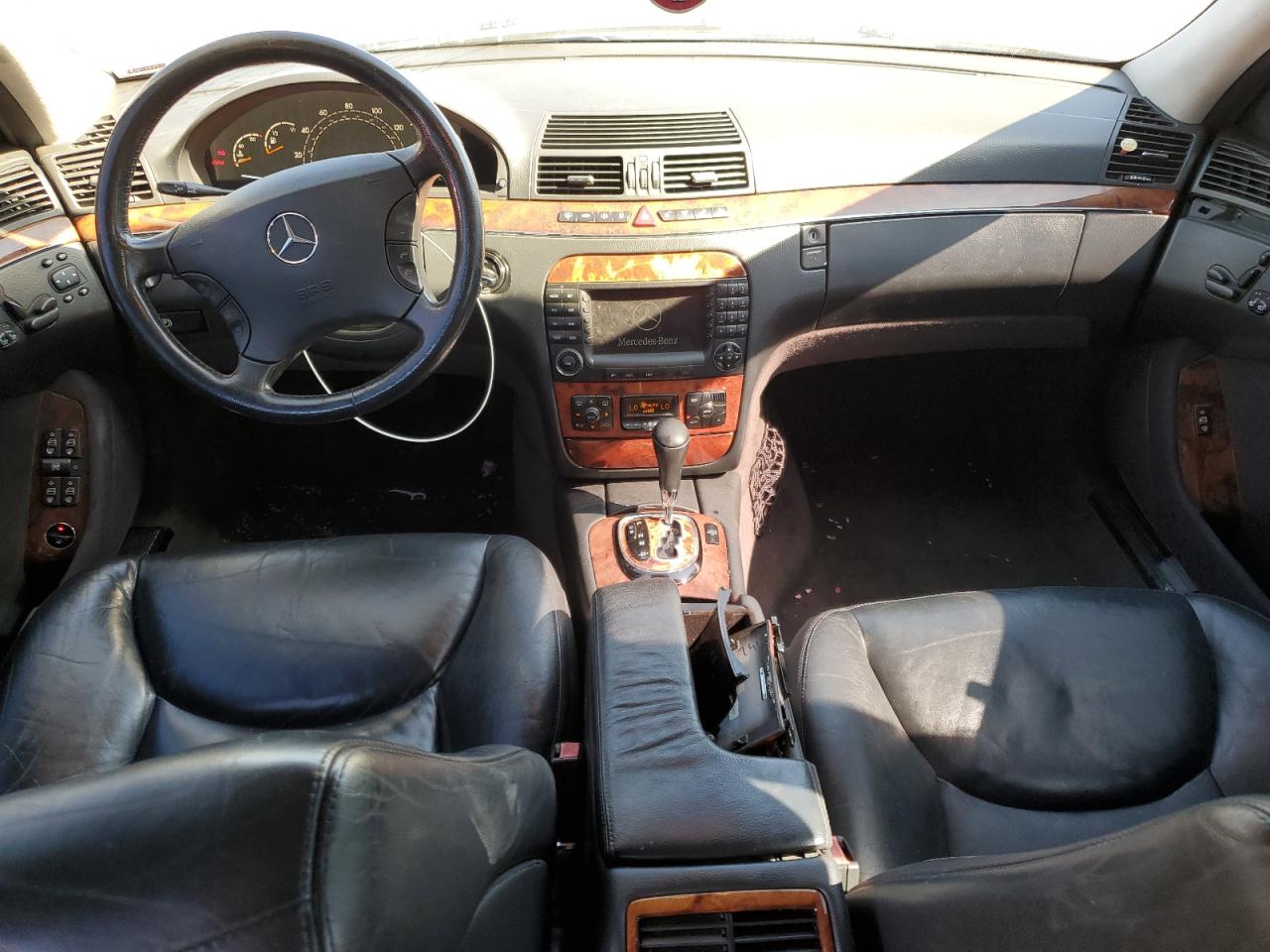 2004 Mercedes-benz S 500 4matic Серебряный vin: WDBNG84J94A425959