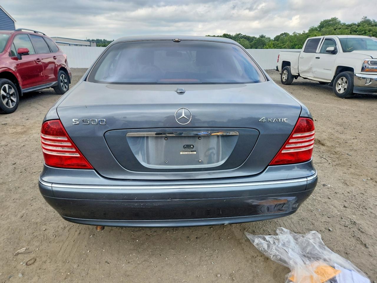 2005 Mercedes-benz S 500 4matic Gray vin: WDBNG84J95A455934