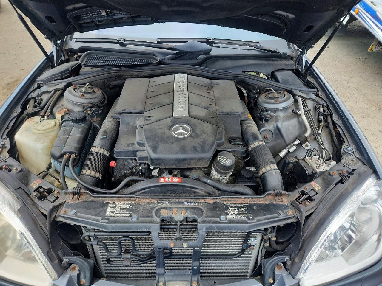 2005 Mercedes-benz S 500 4matic Gray vin: WDBNG84J95A455934