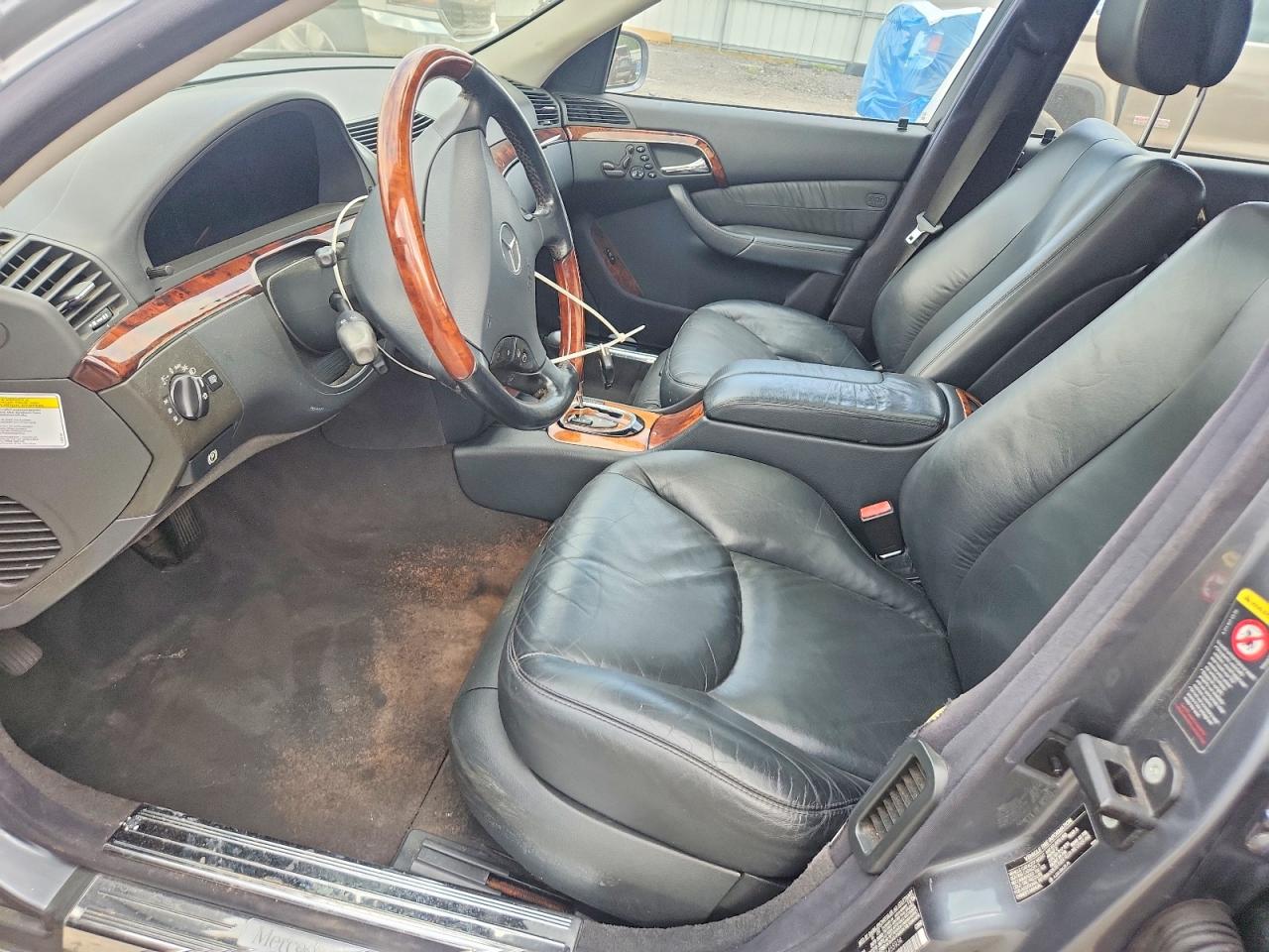 2005 Mercedes-benz S 500 4matic Gray vin: WDBNG84J95A455934