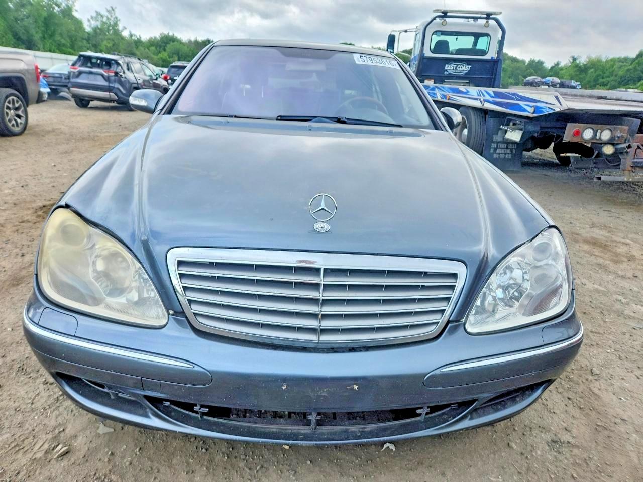 2005 Mercedes-benz S 500 4matic Gray vin: WDBNG84J95A455934