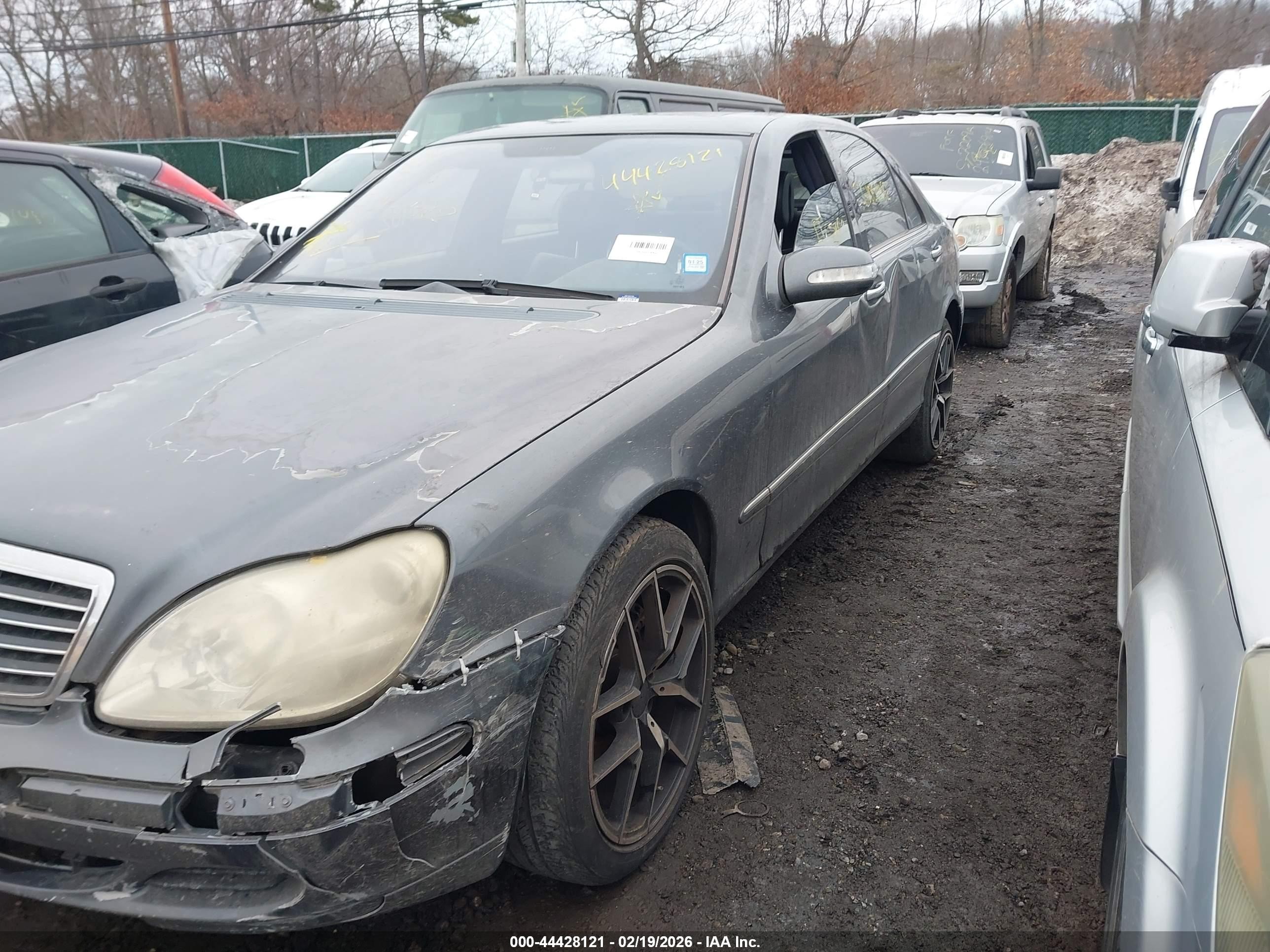 2006 Mercedes-benz S 500 4matic Серый vin: WDBNG84J96A463484