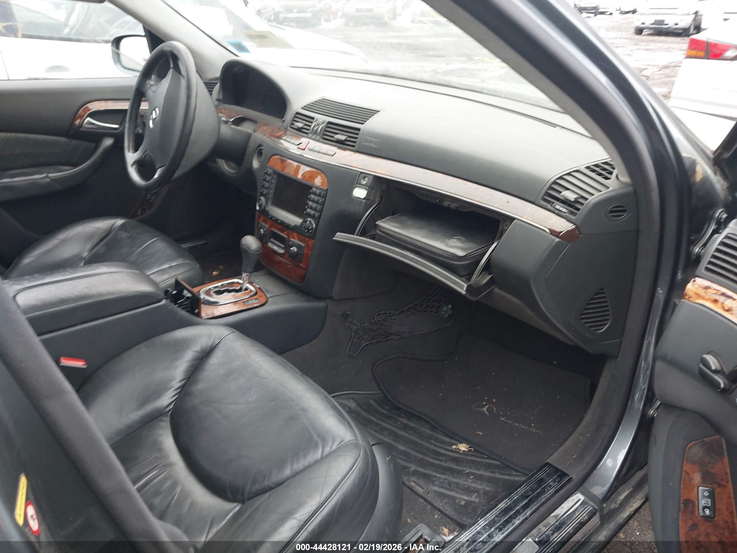2006 Mercedes-benz S 500 4matic Серый vin: WDBNG84J96A463484