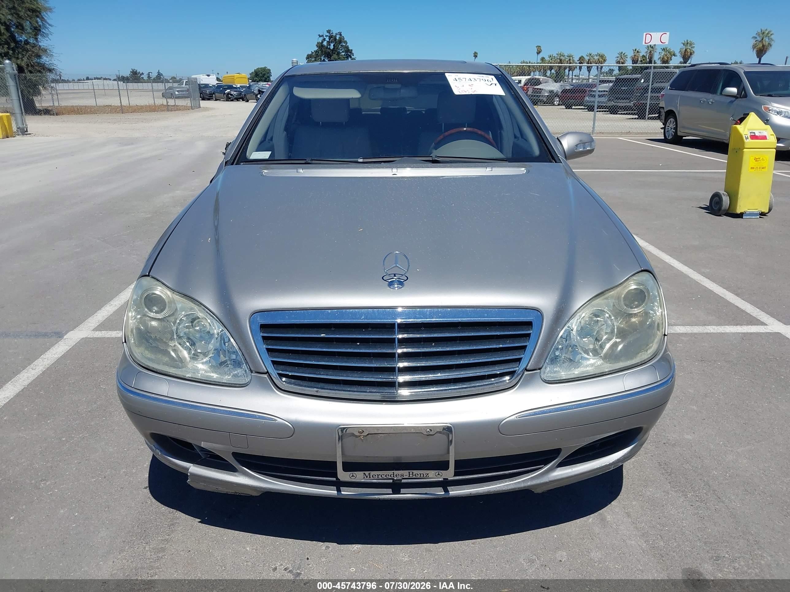 2006 Mercedes-benz S 500 4matic Silver vin: WDBNG84J96A470029