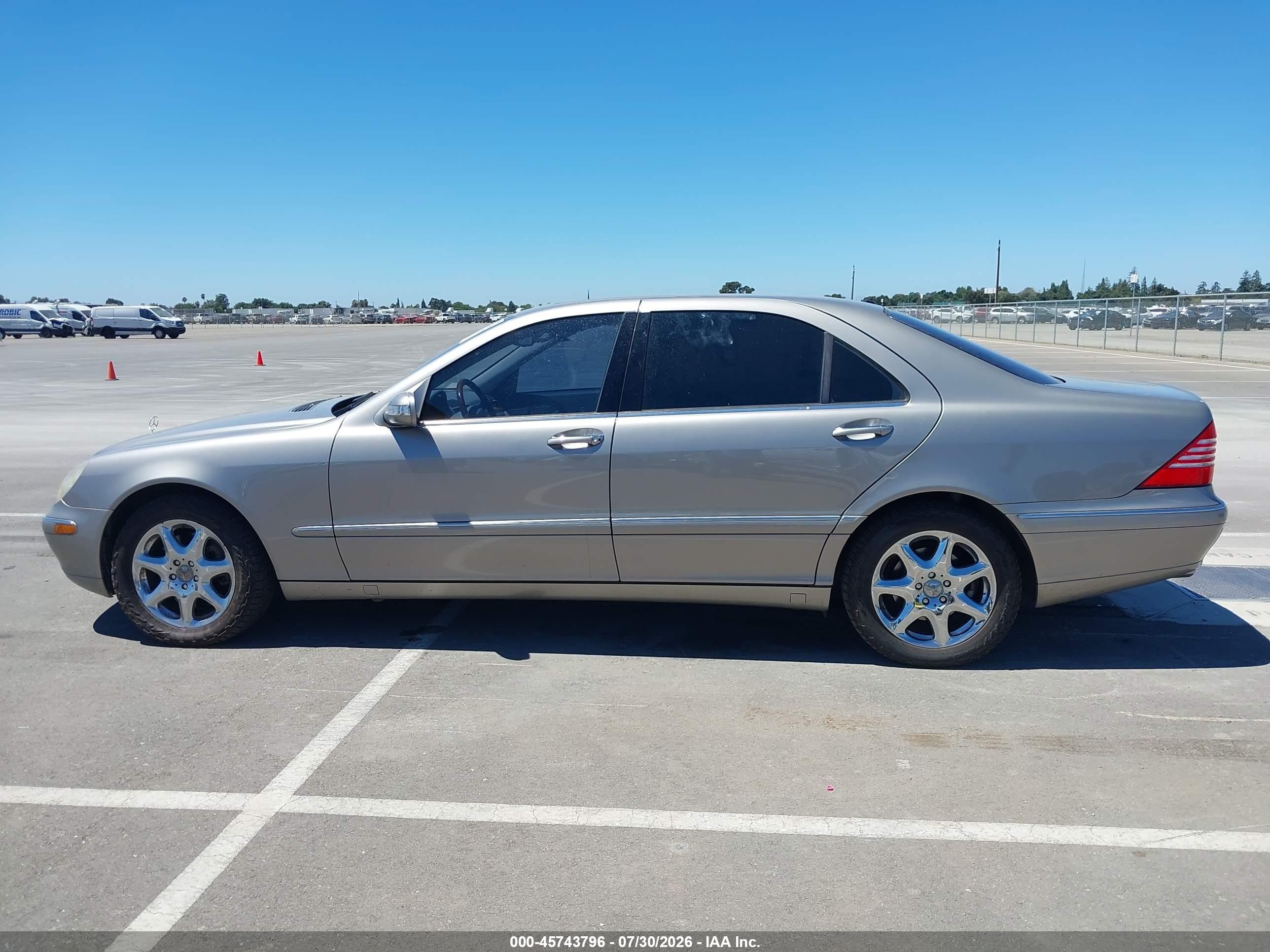 2006 Mercedes-benz S 500 4matic Silver vin: WDBNG84J96A470029