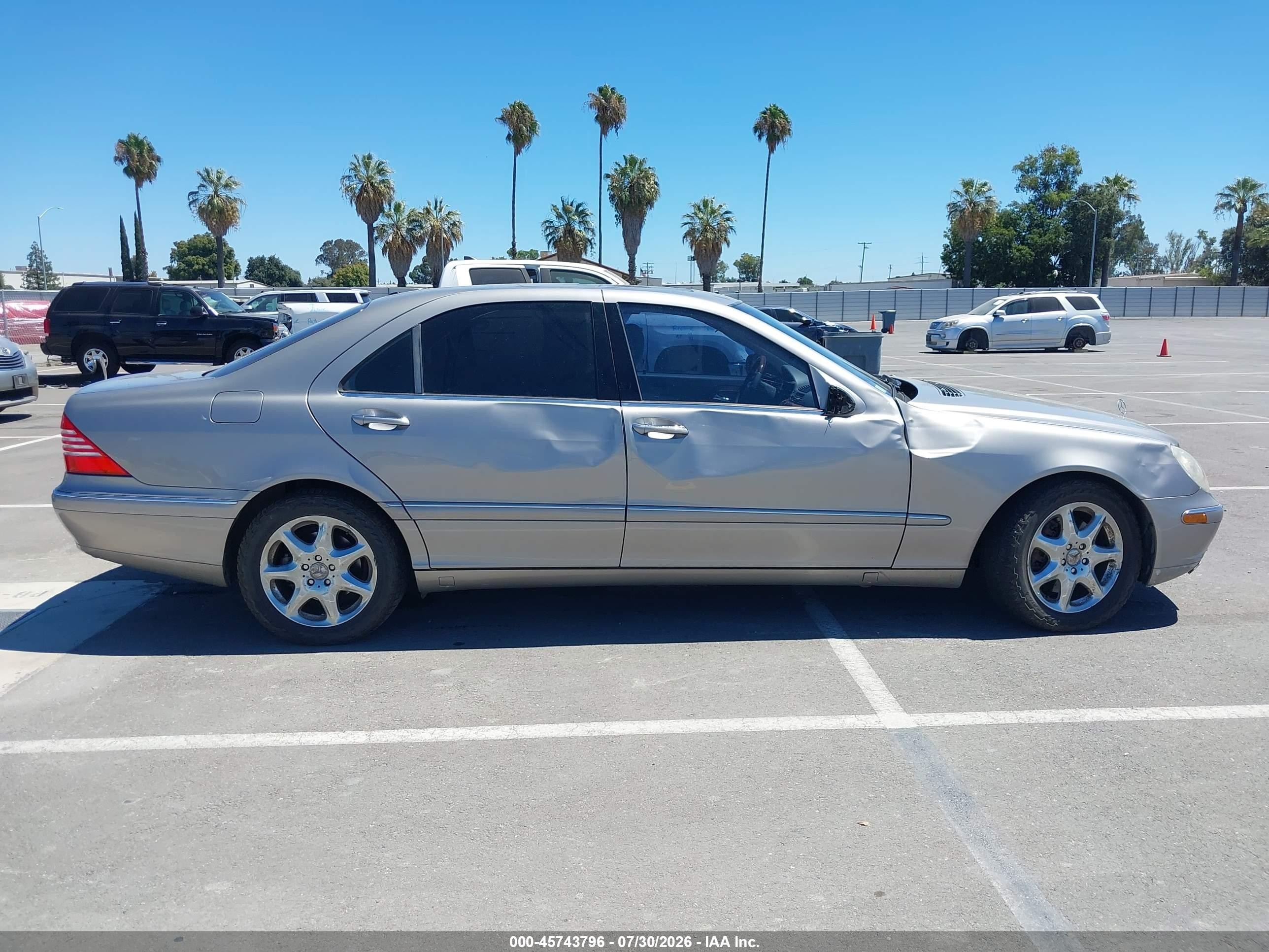 2006 Mercedes-benz S 500 4matic Silver vin: WDBNG84J96A470029