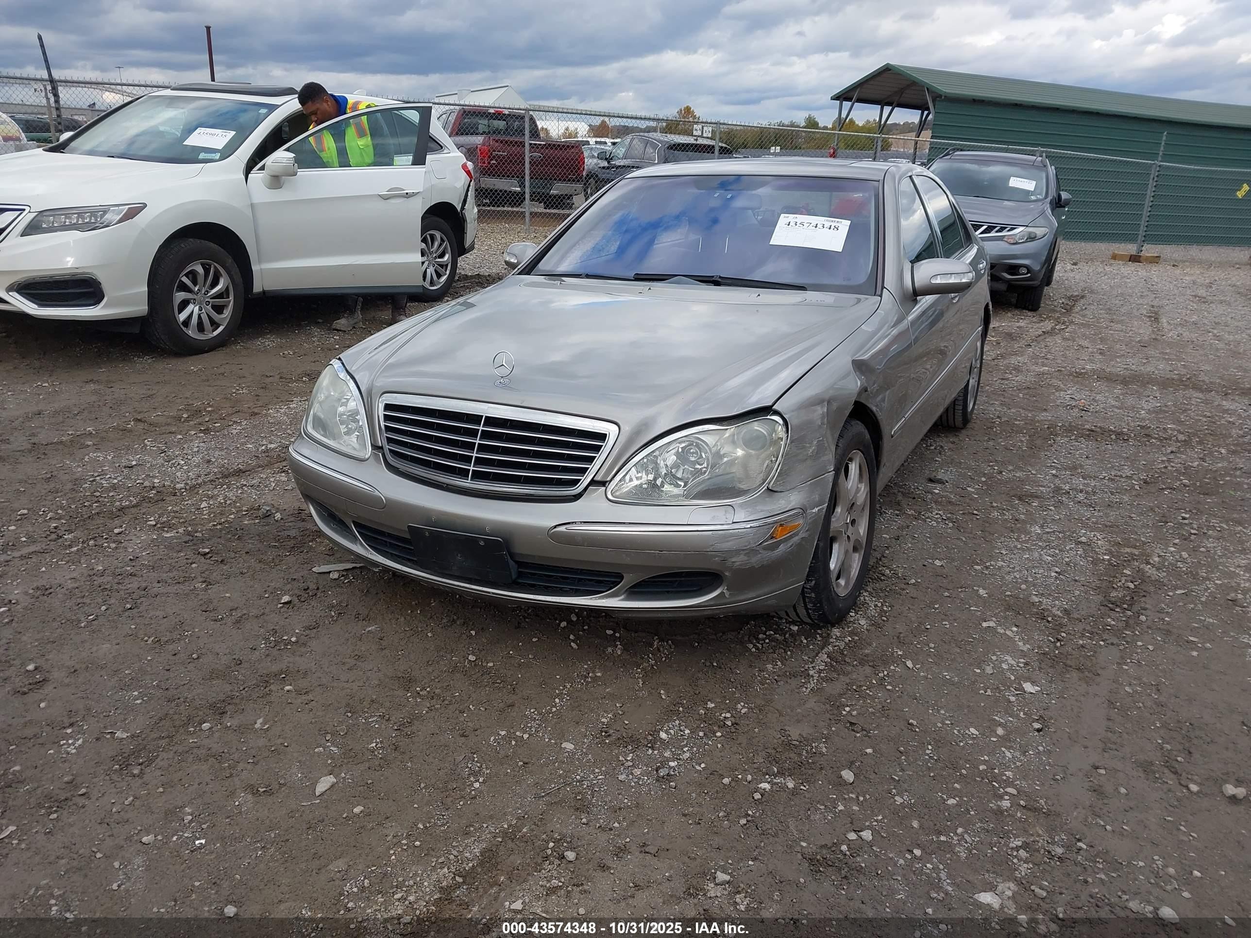 2006 Mercedes-benz S 500 4matic Серебряный vin: WDBNG84J96A472492