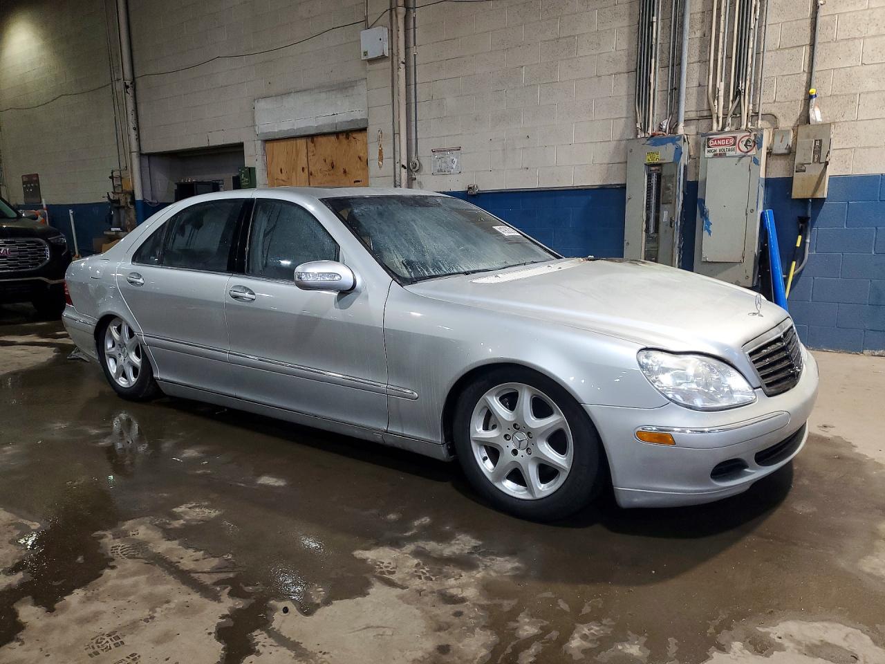 2003 Mercedes-benz S 500 4matic Серебряный vin: WDBNG84JX3A362496