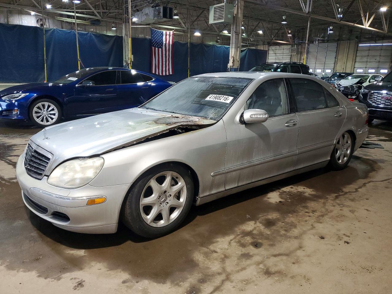 2003 Mercedes-benz S 500 4matic Серебряный vin: WDBNG84JX3A362496