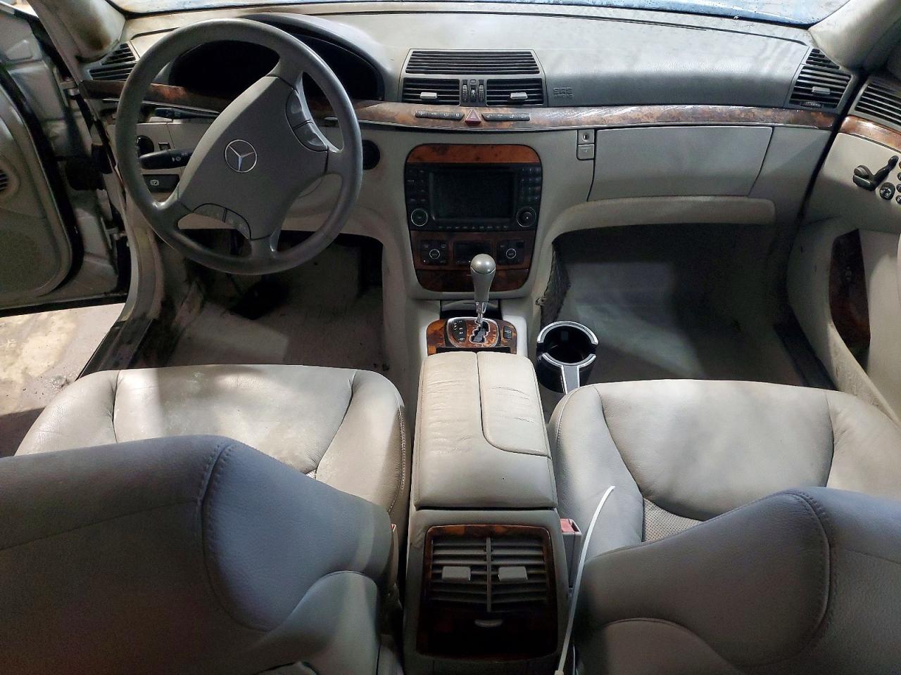 2003 Mercedes-benz S 500 4matic Серебряный vin: WDBNG84JX3A362496