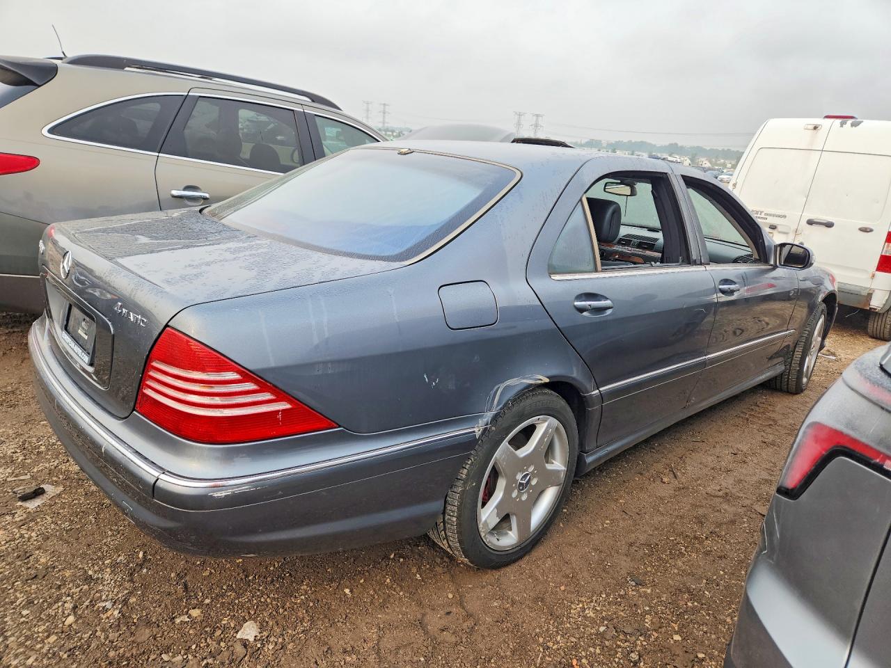 2006 Mercedes-benz S 500 4matic Серый vin: WDBNG84JX6A465776