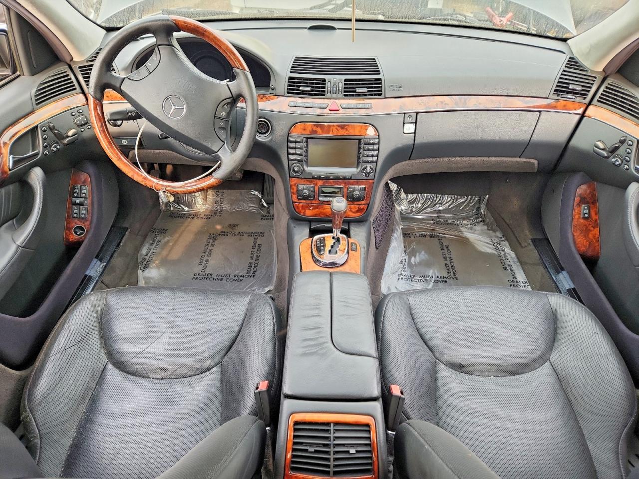 2006 Mercedes-benz S 500 4matic Серый vin: WDBNG84JX6A465776