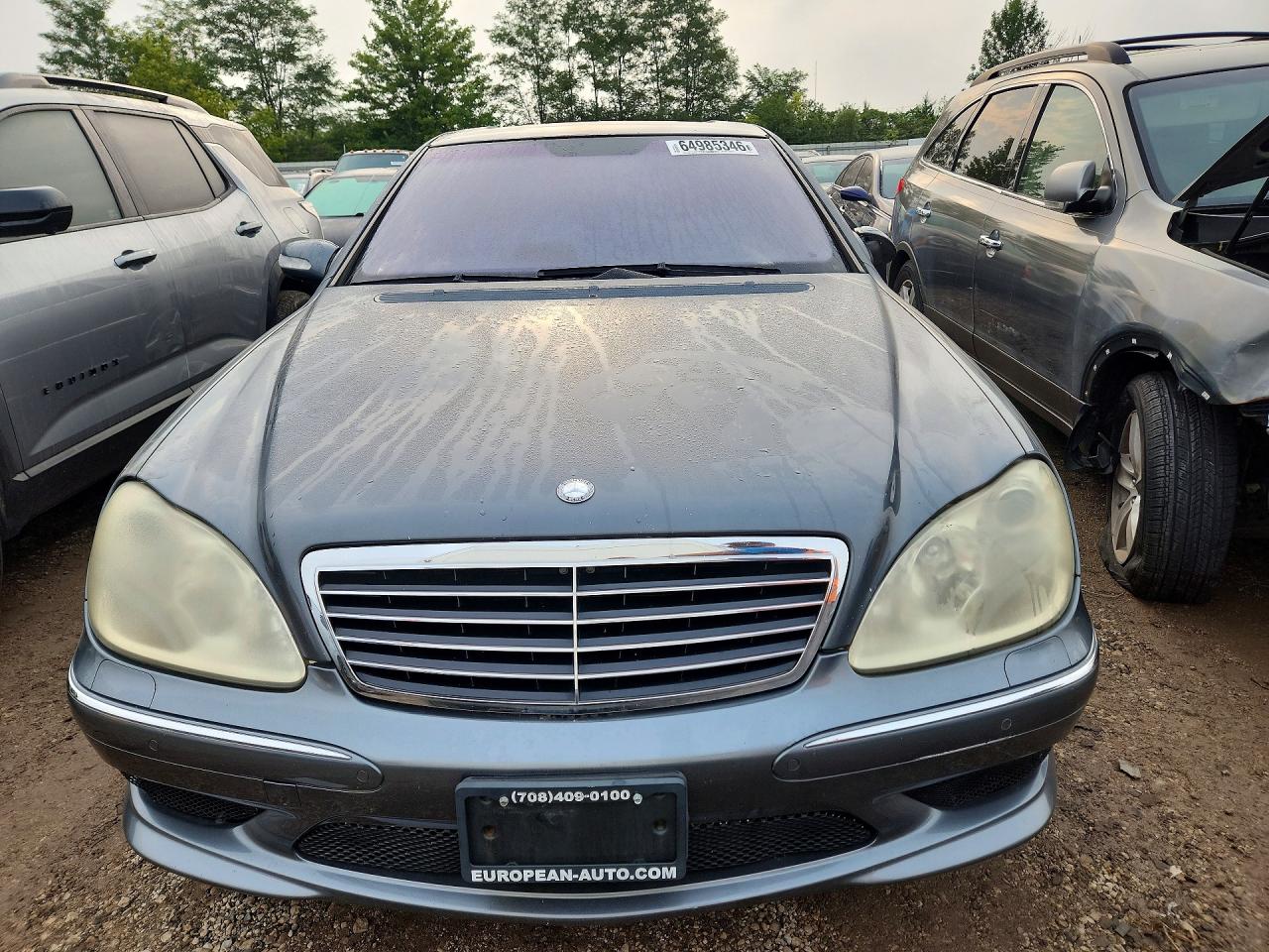 2006 Mercedes-benz S 500 4matic Серый vin: WDBNG84JX6A465776