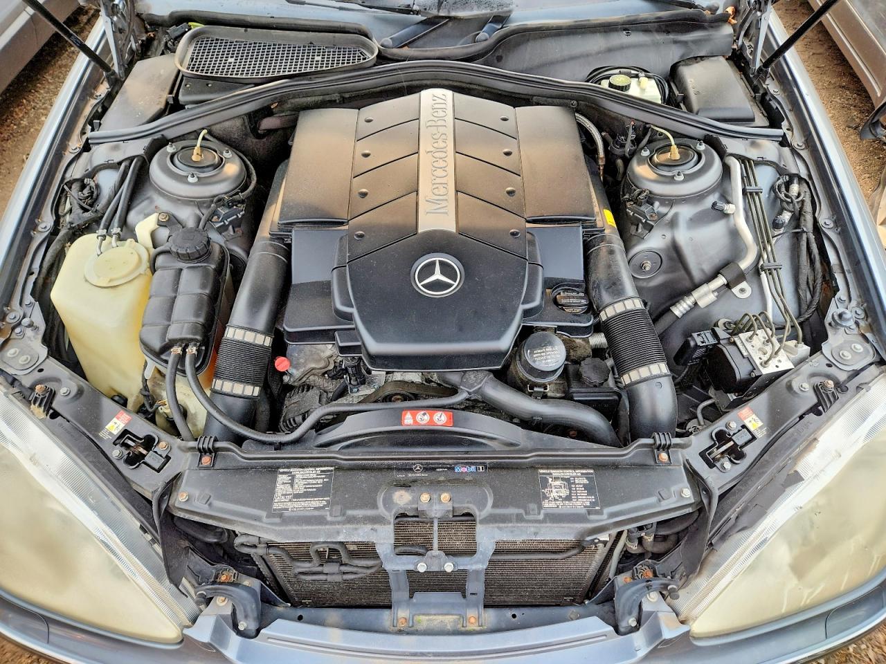 2006 Mercedes-benz S 500 4matic Серый vin: WDBNG84JX6A465776