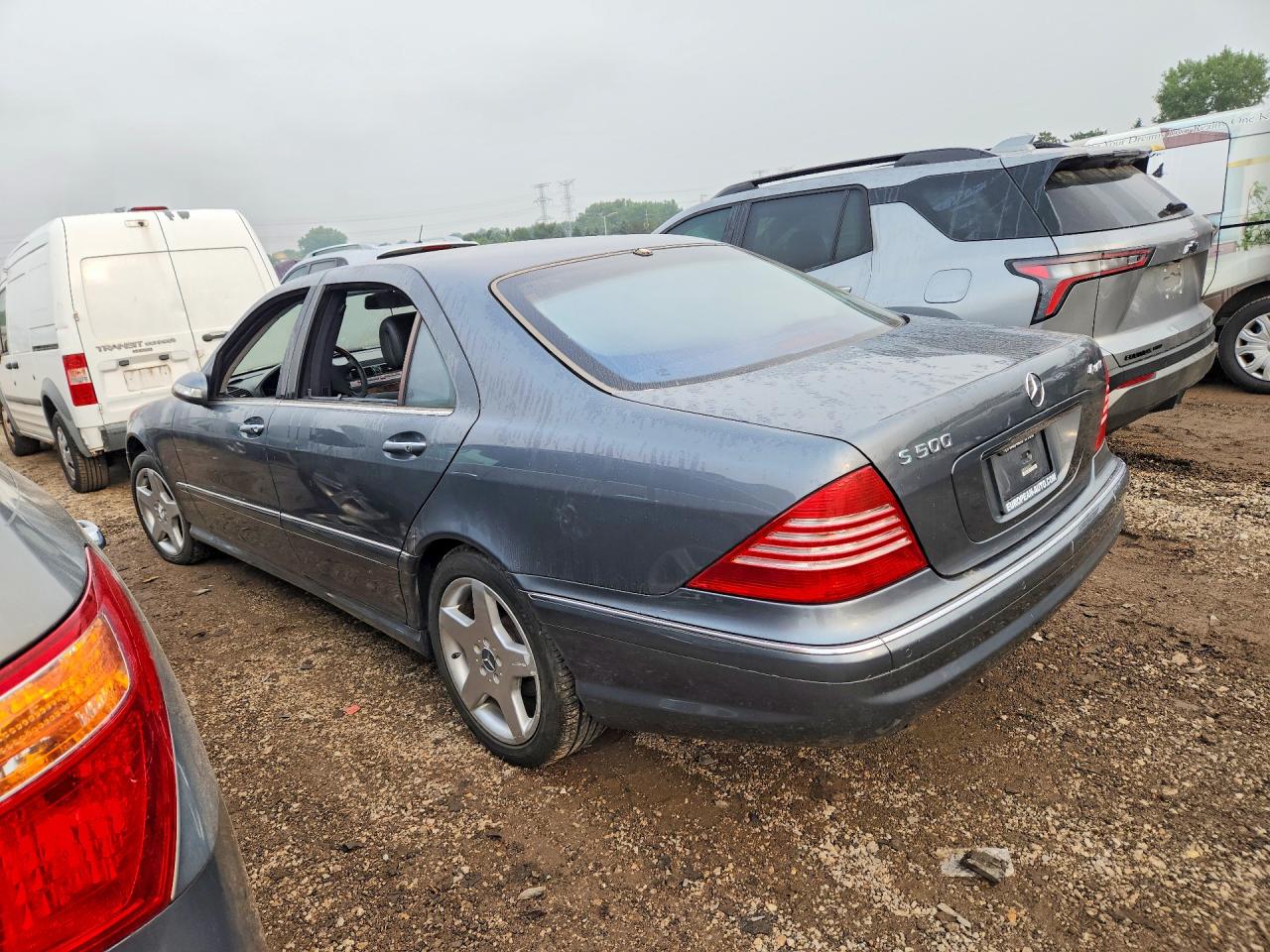 2006 Mercedes-benz S 500 4matic Серый vin: WDBNG84JX6A465776